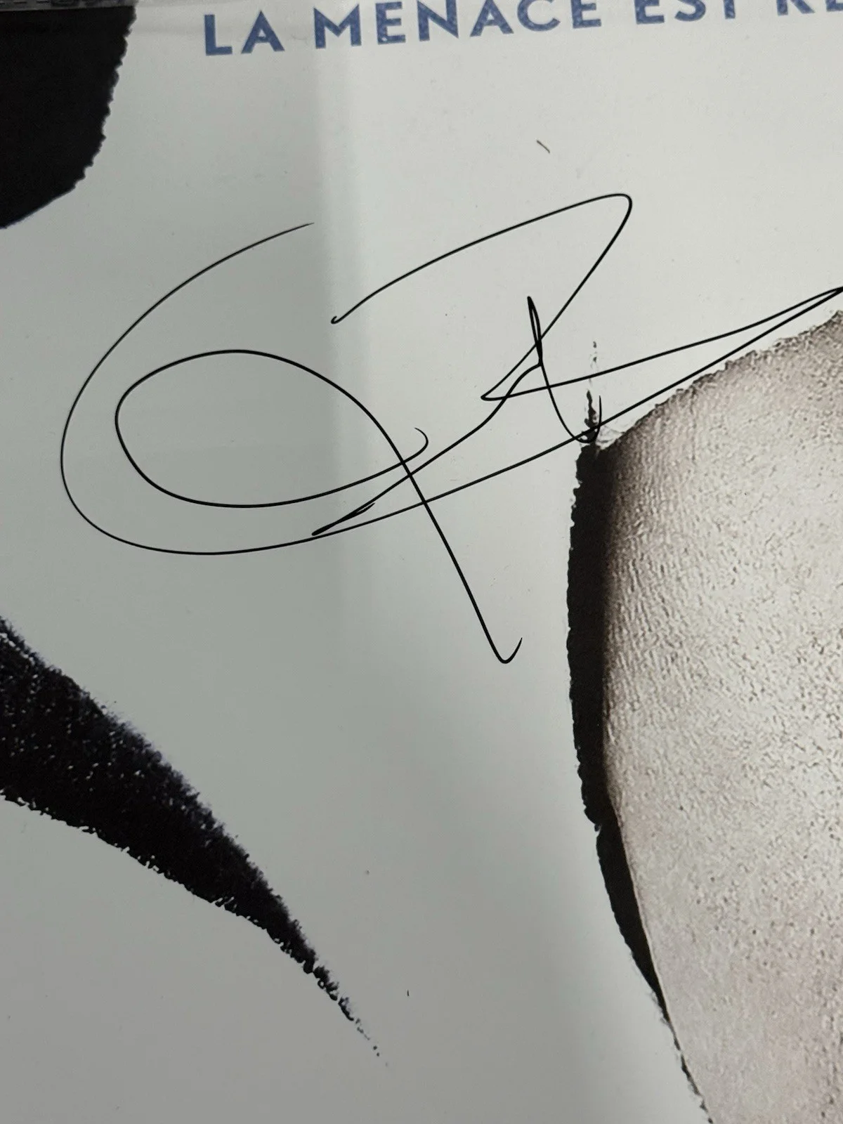 JEREMY RENNER signed (WIND RIVE) One Sided Movie poster photo BECKETT BV13375, изображение 2