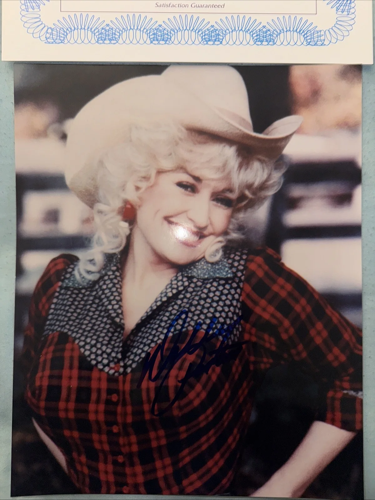 Authentic Signed Dolly Parton 8x10 Photo, image 2