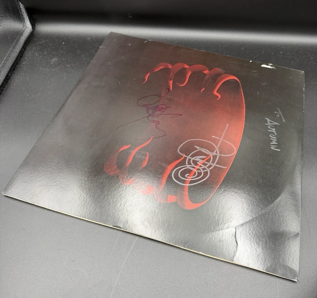 AUTOGRAPHED Tool Undertow Album "To Autumn" Signed by Adam Jones & Danny Carey, изображение 4