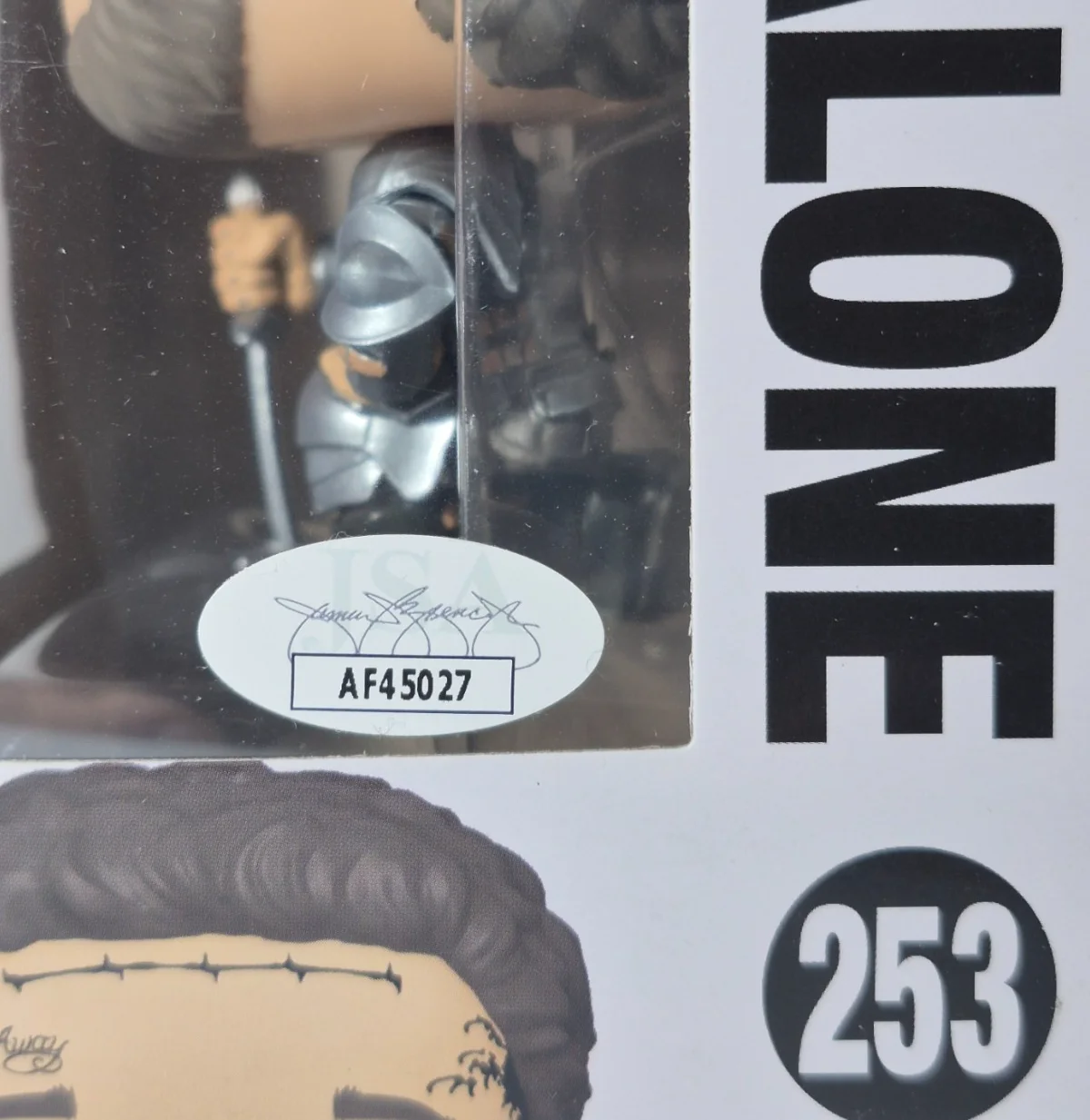 POST MALONE SIGNED AUTOGRAPHED FUNKO POP 253 WHITE IVERSON POSTY RARE JSA COA, image 4