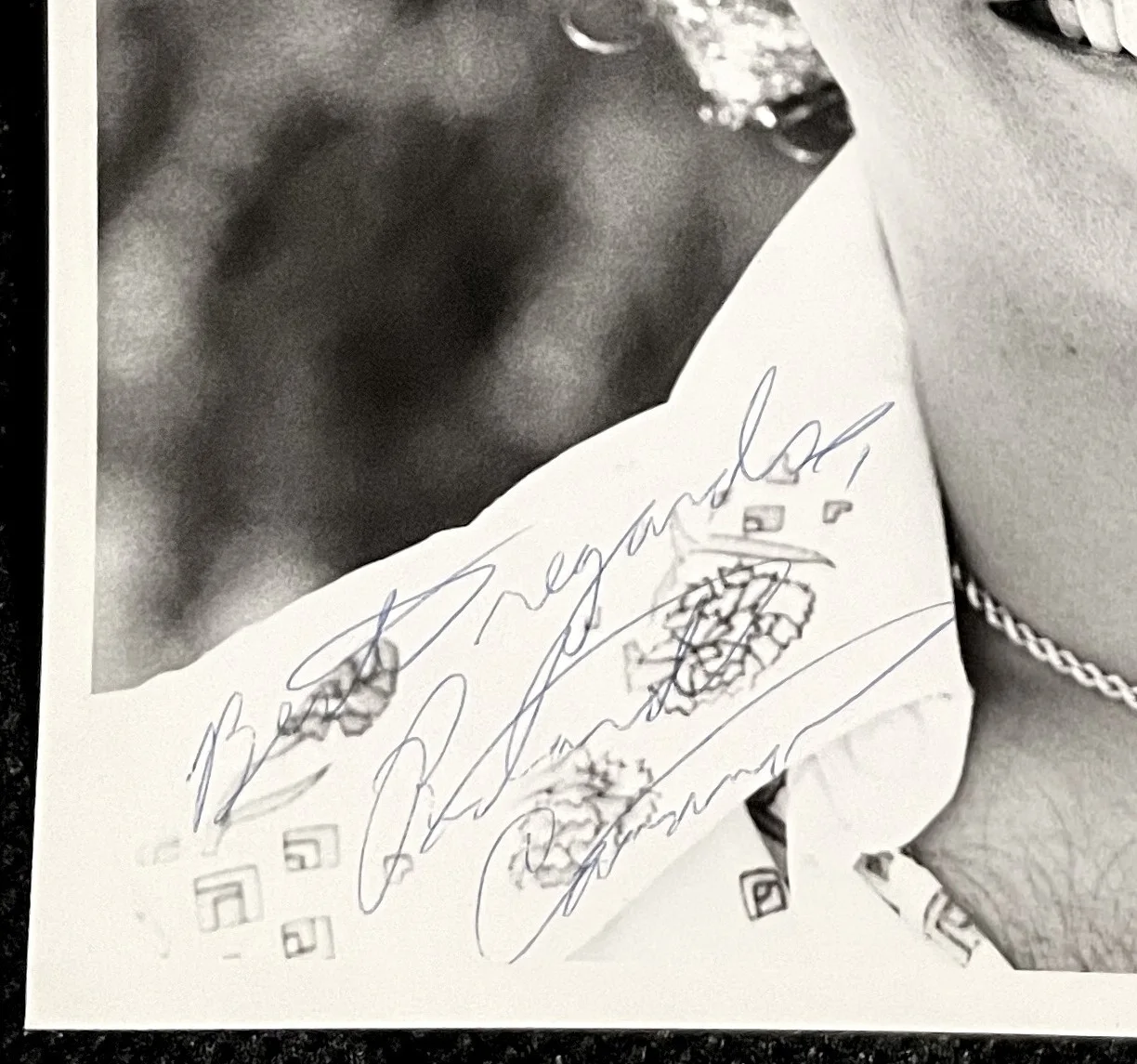 Richard Cansino — Richard Cansino - 'Voice Actor' many Anime films - RARE Autographed 1979 Photo, изображение 2