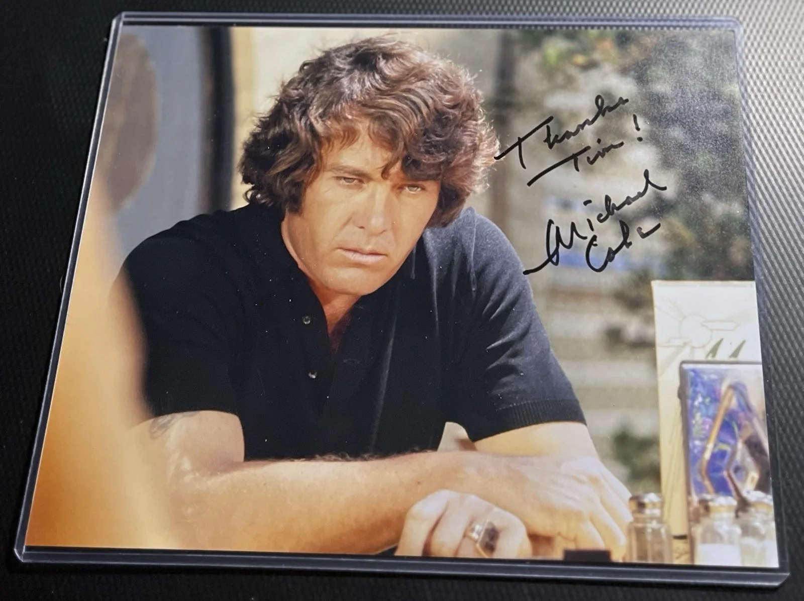 Michael Cole — Mod Squad Michael Cole aka Pete Cochran Signed 8x10 Photograph w/ COA & Top Load, изображение 2