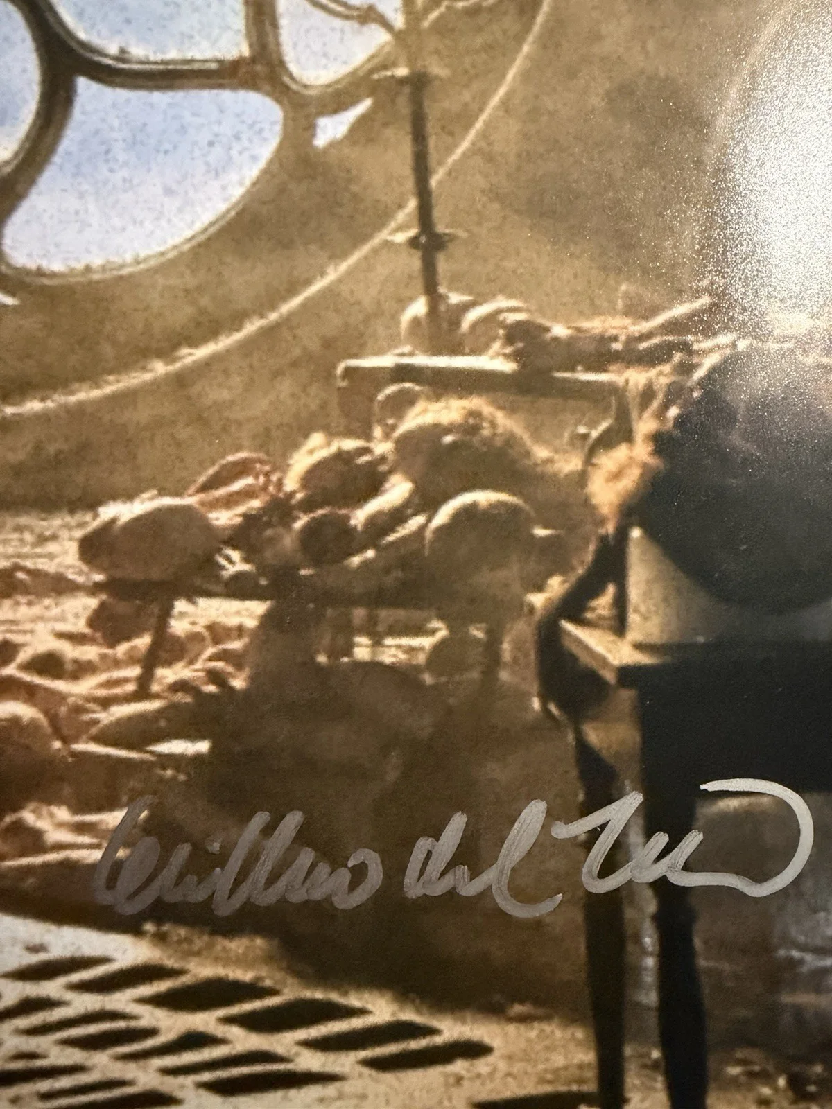 Guillermo Del Toro — GUILLERMO DEL TORO SIGNED AUTOGRAPH 11x17 FRANKENSTEIN PHOTO BECKETT-A, изображение 2