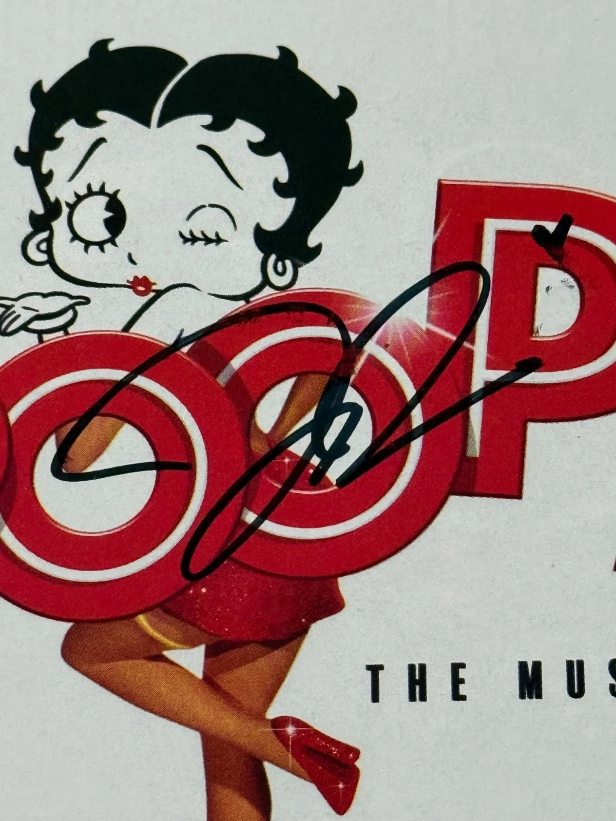 Jasmine Amy Rogers — Jasmine Amy Rogers signed BOOP! The Musical BOOP Broadway Playbill autograph, image 2