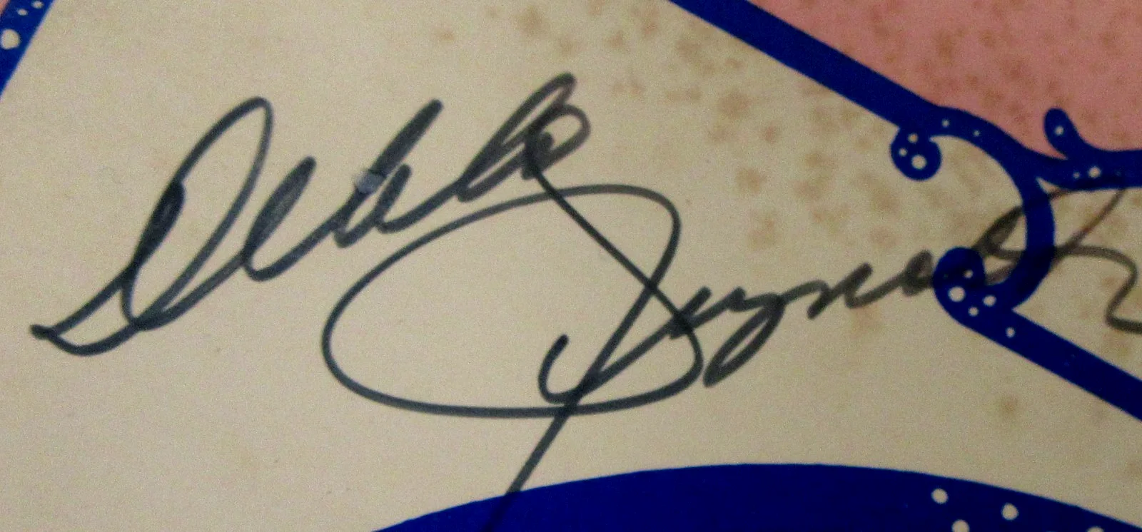 Debbie Reynolds — 1973 DEBBIE REYNOLDS autographed "Irene" Souvenir Album musical movie star wb, изображение 2