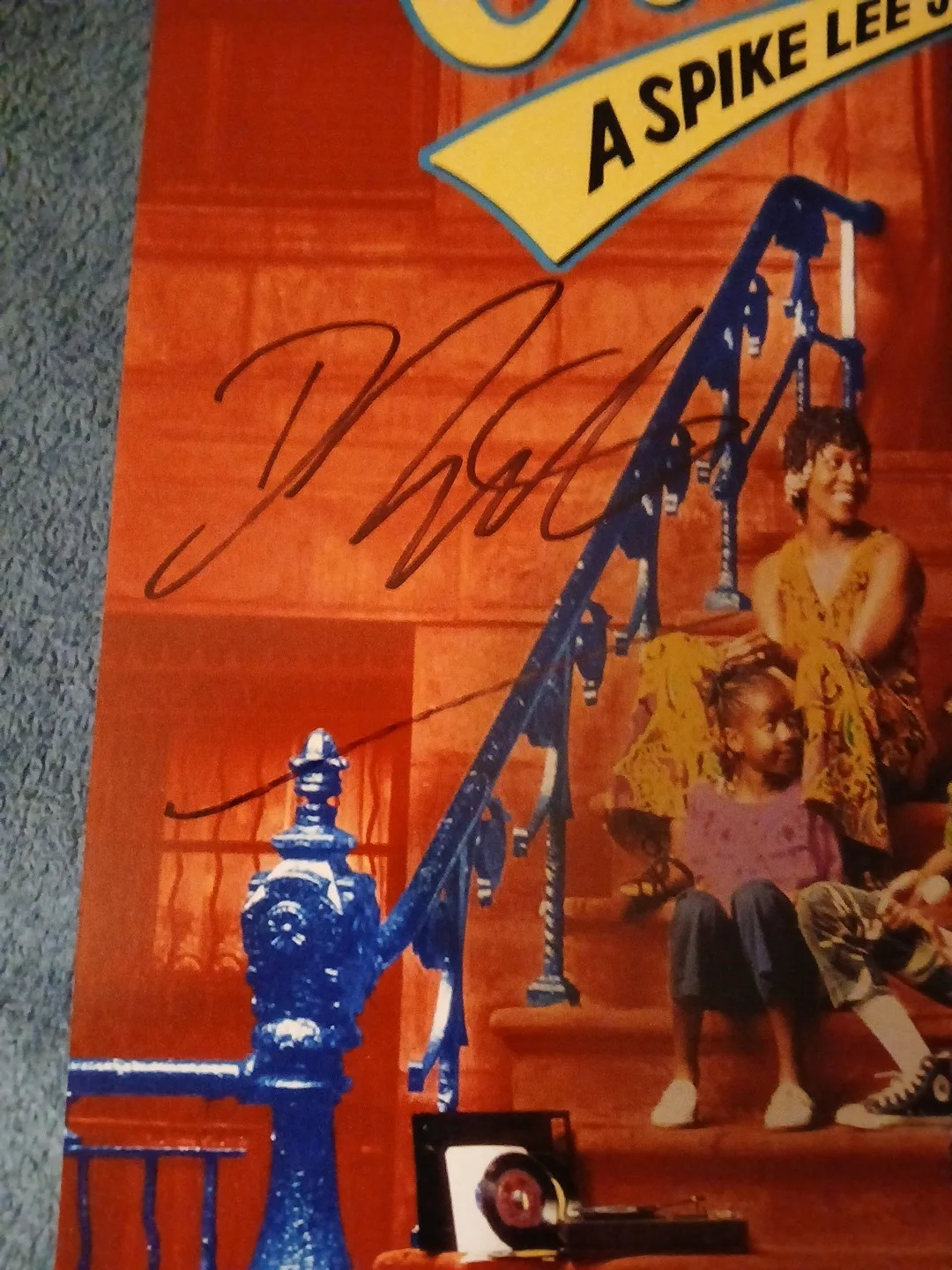 delroy lindo — DELROY LINDO Hand Signed CROOKLYN 11X17 Photo 📸, изображение 3