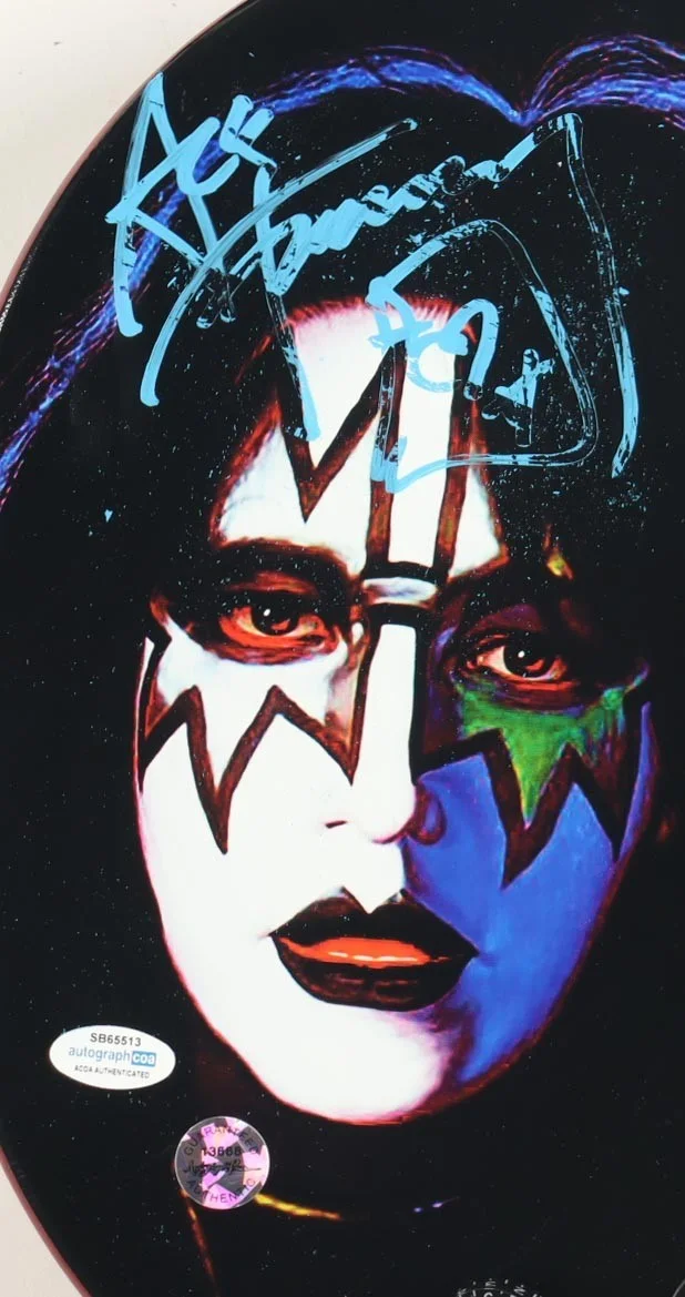 Ace Frehley Signed Full-Size Custom Electric Guitar (ACOA & Autograph Pros), image 3