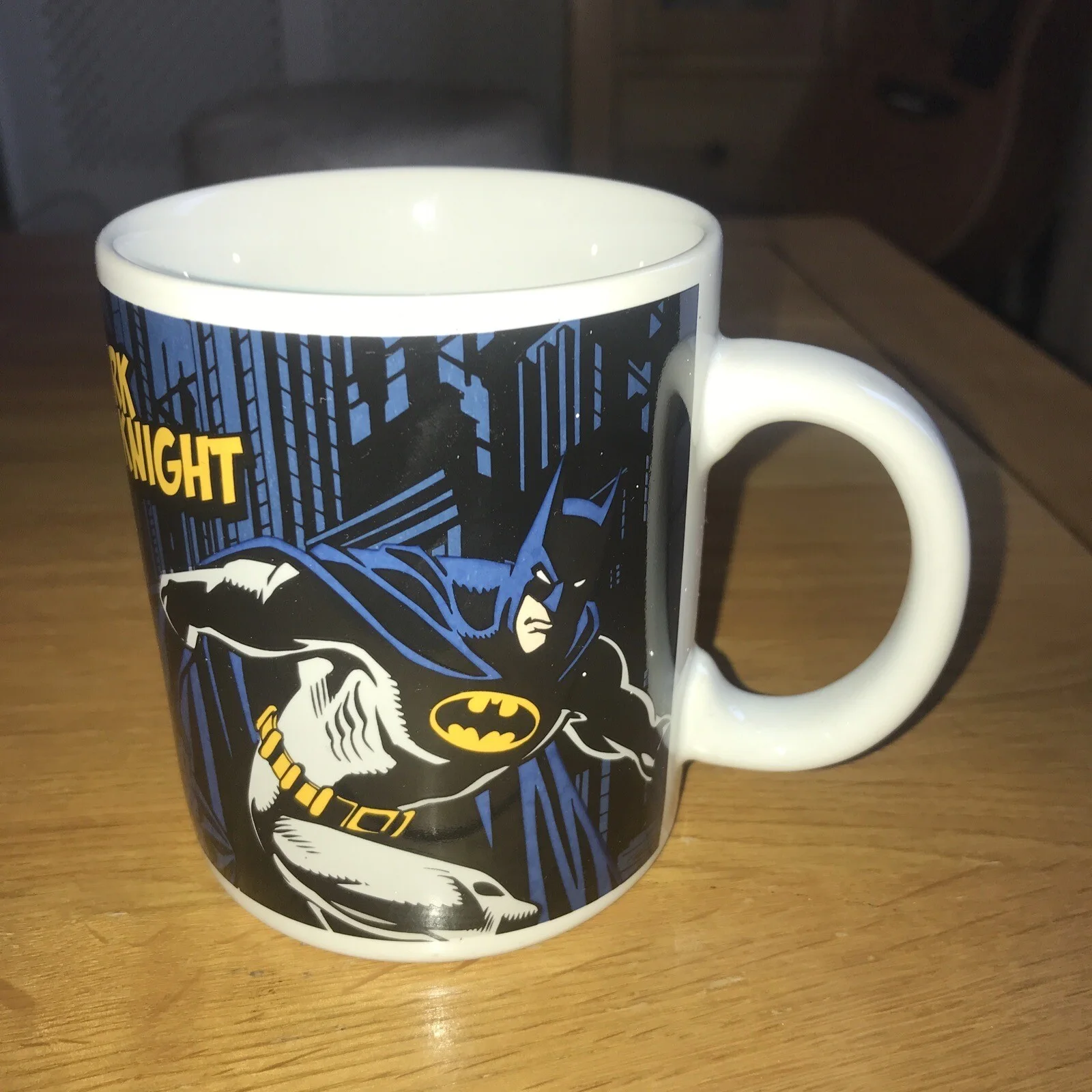 The Batman Dark Knight Coffee Tea Mug Half Moon Bay. DC Comics Warner Vintage, изображение 3