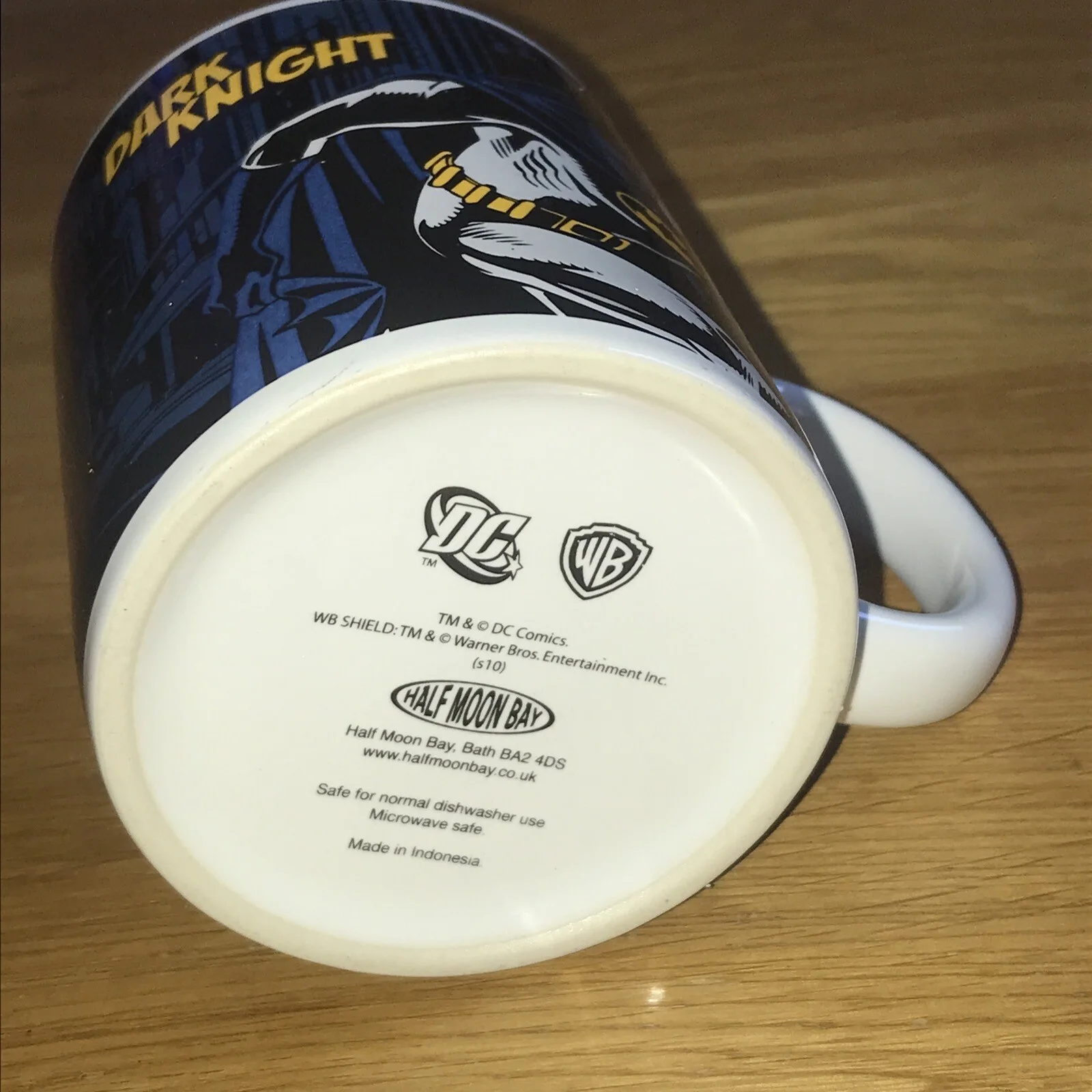 The Batman Dark Knight Coffee Tea Mug Half Moon Bay. DC Comics Warner Vintage, изображение 5