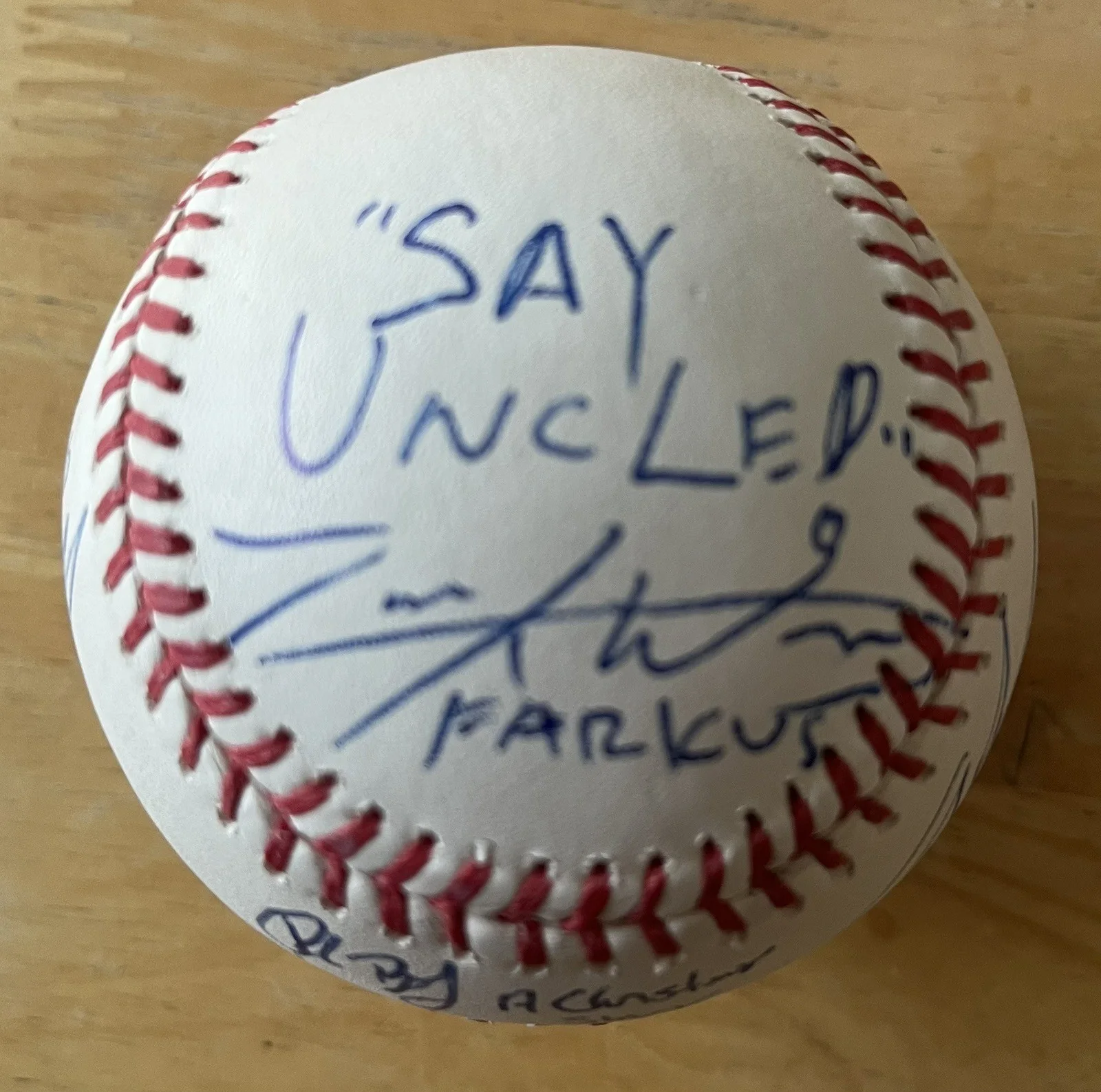 A Christmas Story Cast Signed Autographed Baseball, image 2