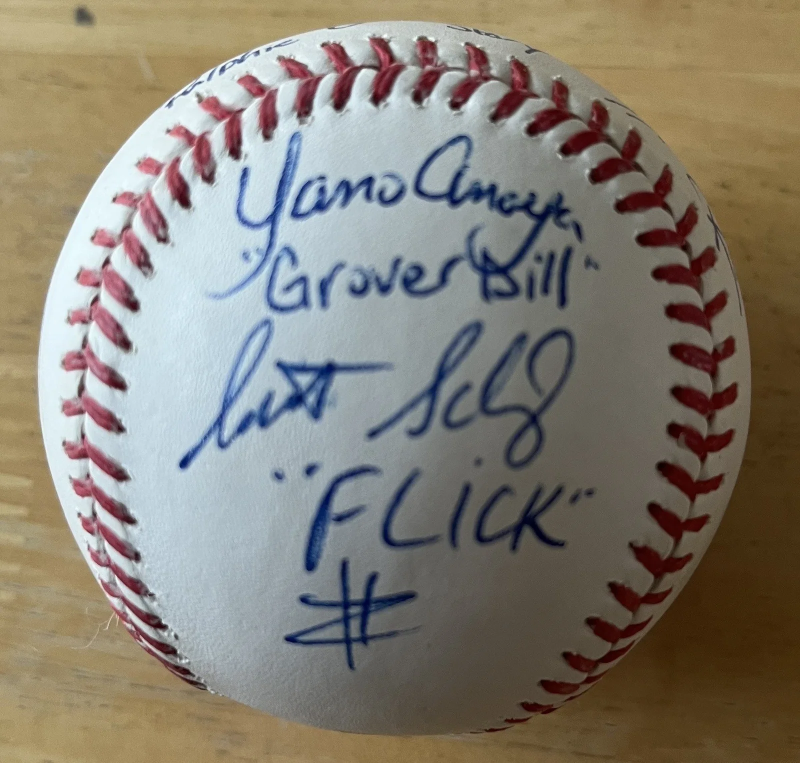 A Christmas Story Cast Signed Autographed Baseball, image 4