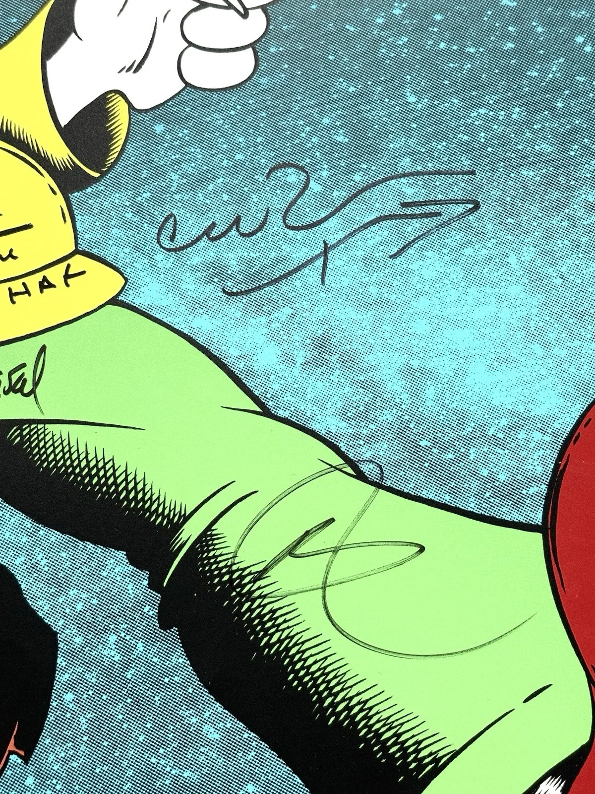 CRB CHRIS ROBINSON Band SIGNED Poster JSA COA & RARE SKETCH, изображение 4