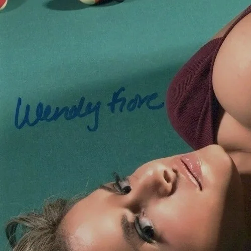 Wendy Fiore — Take a shot!🎱 stunning glamour model Wendy Fiore- signed 8x10 Photo w/COA, image 2