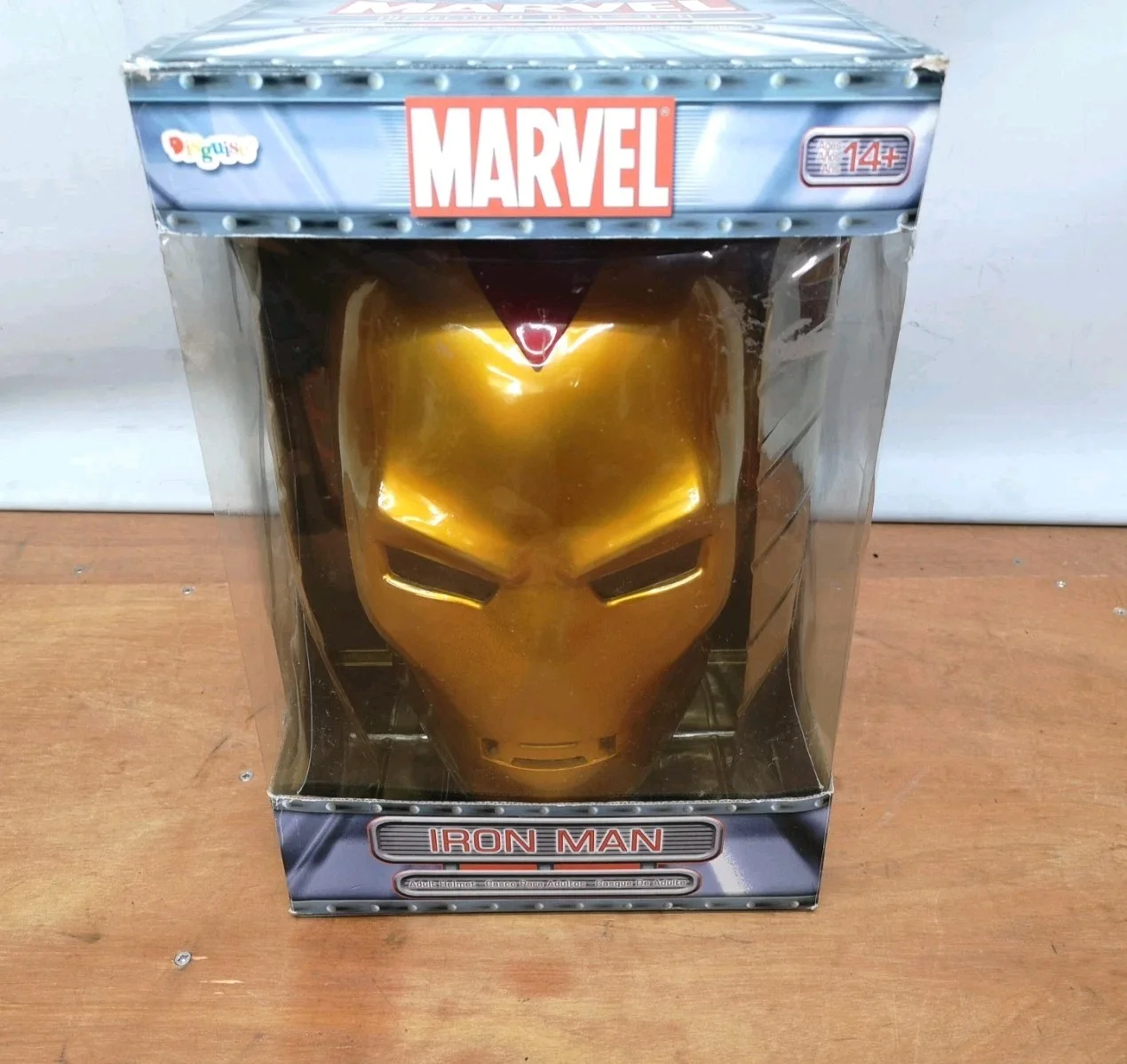 Marvel Iron Man Mask 2005 By Disguise Official Prop Display Boxed Collectors, изображение 4