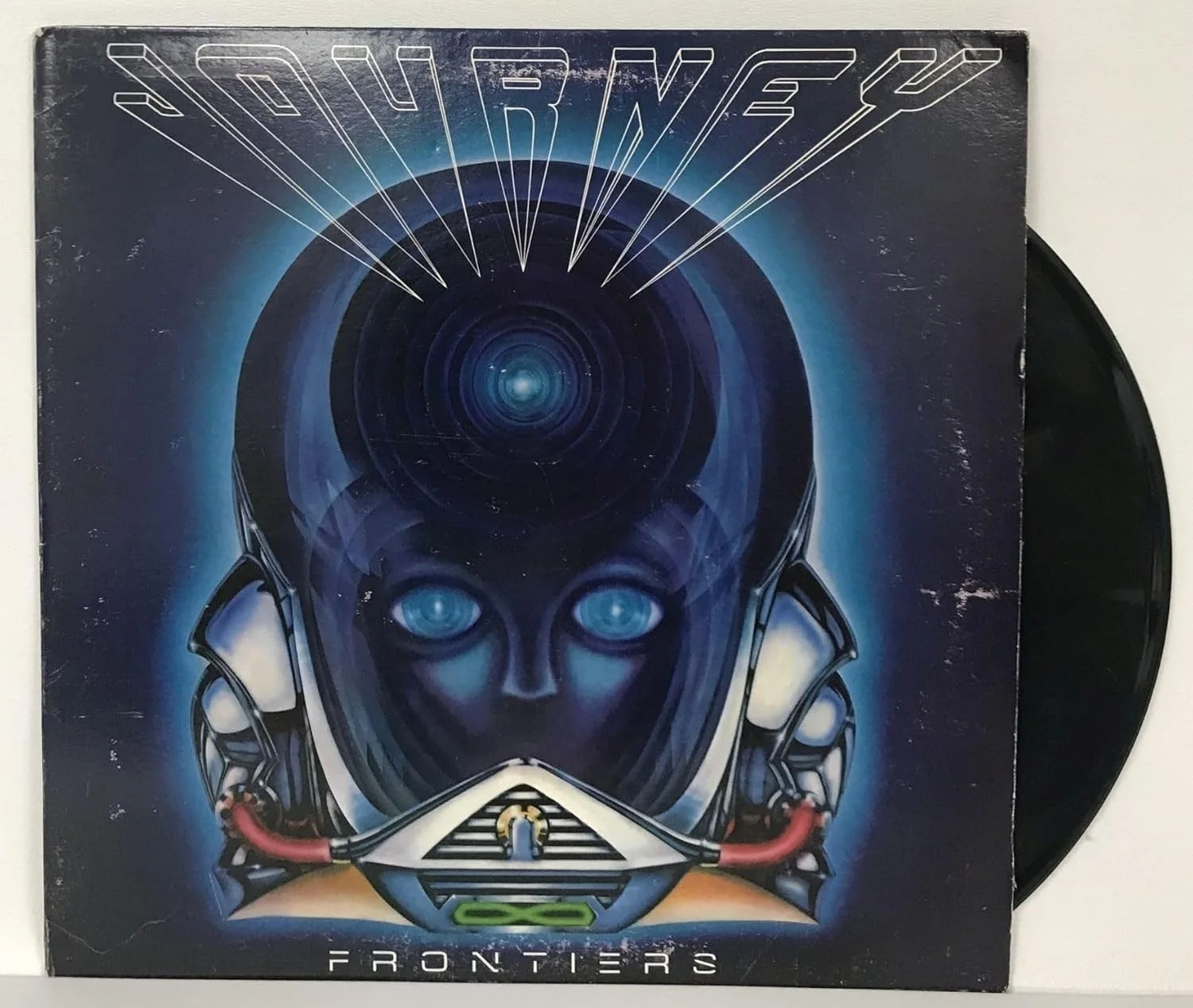 Steve Smith & Jonathan Cain Signed Autographed "Journey" Record Album, image 4
