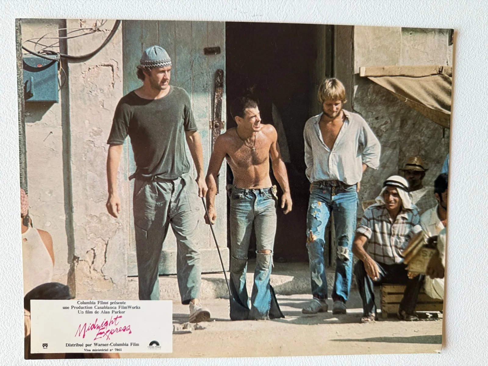 1978 Midnight Express – Set of 4 Original French Lobby Cards – Brad Davis, изображение 4