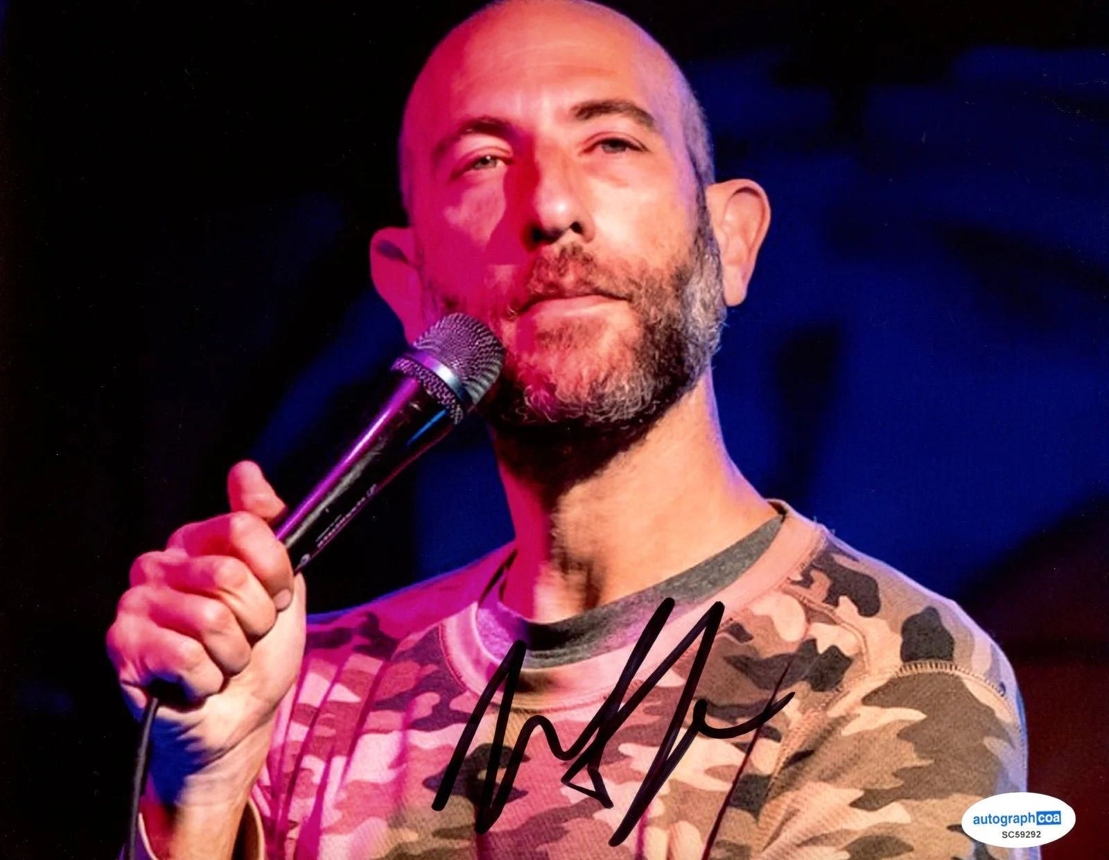 Ari Shaffir — Ari Shaffir Signed America's Sweetheart 8x10 Photo EXACT Proof ACOA F Kill Tony, изображение 2