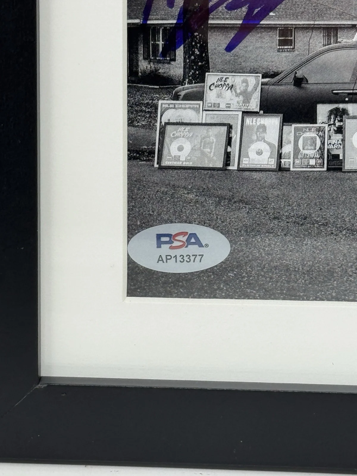 NLE CHOPPA SIGNED AUTOGRAPH COTTONWOOD 2 CD FRAMED PSA/DNA COA AINT GONNA ANSWER, изображение 3