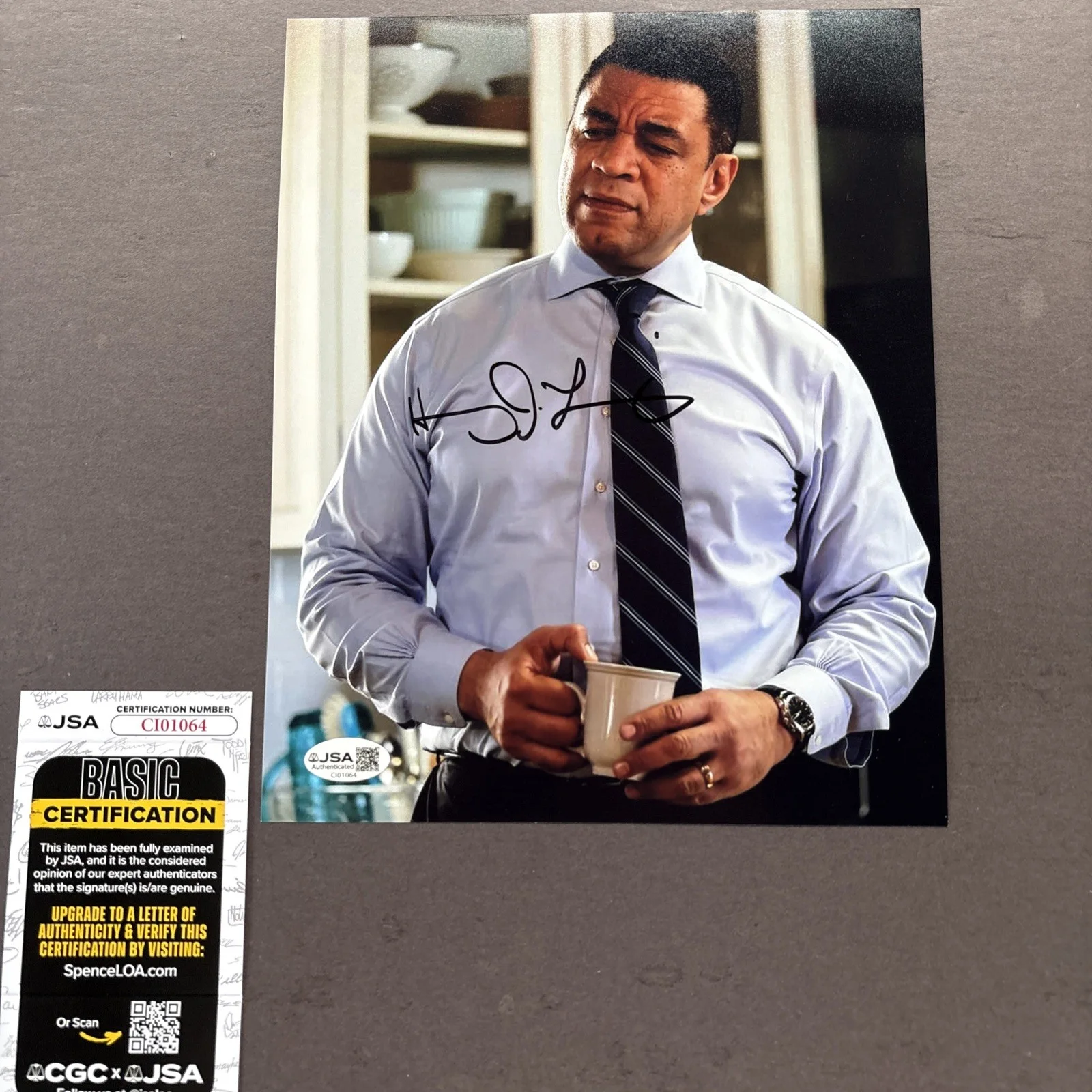 Harry Lennix — Harry Lennix Autographed Signed 8x10 Photo - Blacklist - JSA, image 2