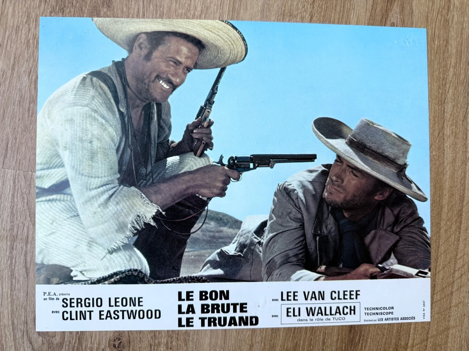 The Good The Bad and The Ugly 1966 Complete Lobby Card Set of 9 Sergio Leone, изображение 5