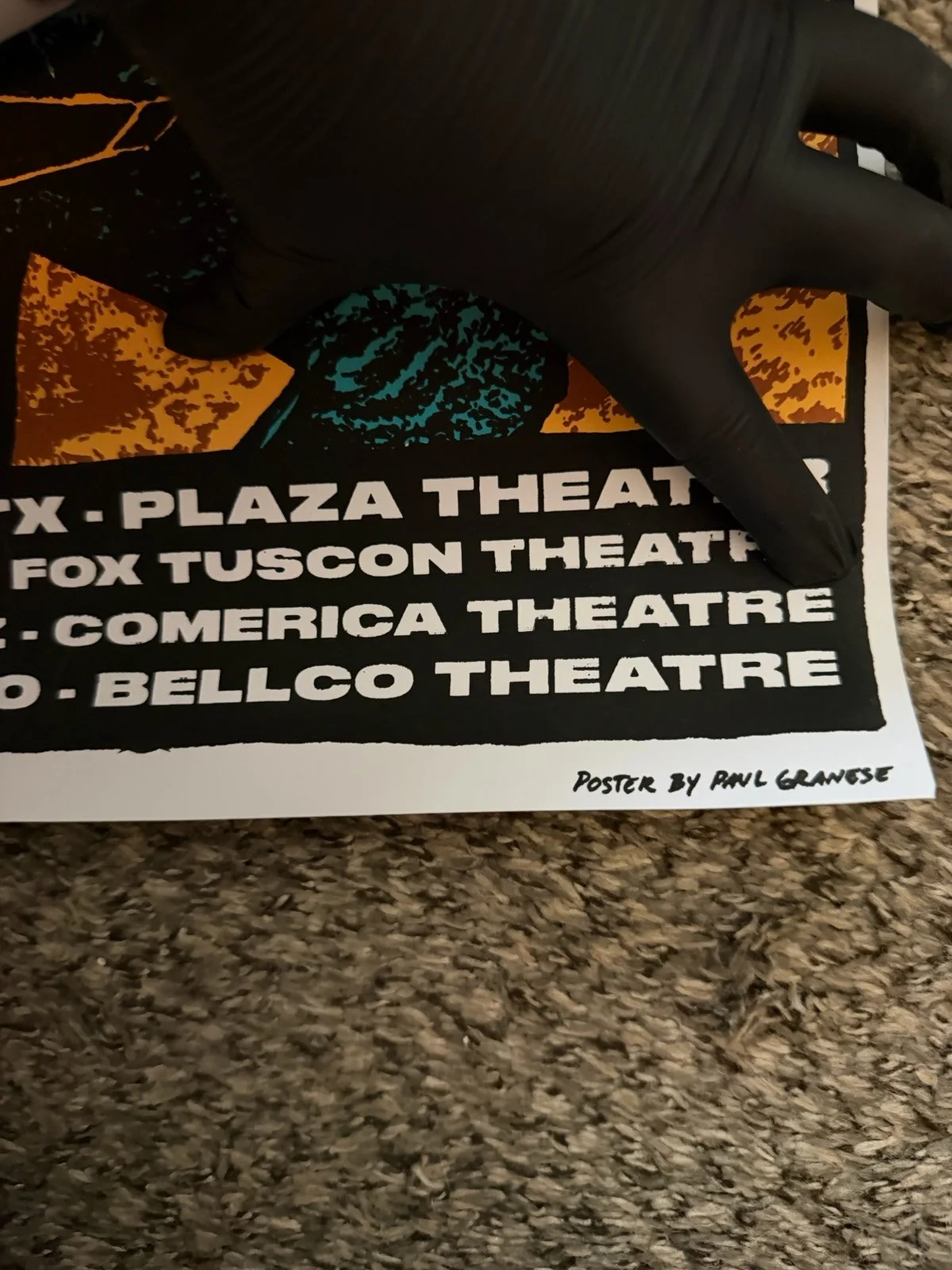 Tom Segura Signed 2019 Tour Poster – Rare Limited Print – Autographed, image 3