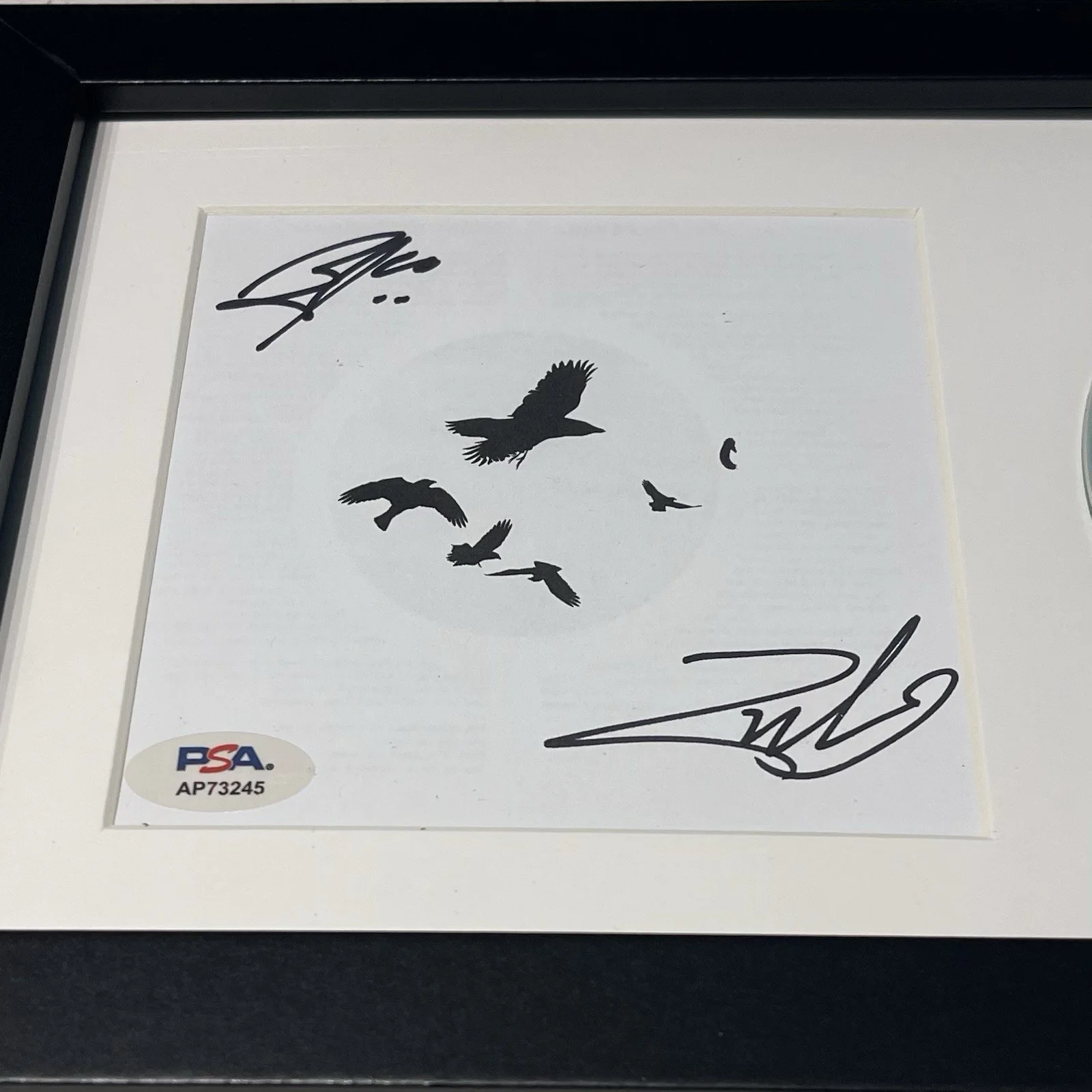 BRENT SMITH & ZACH SIGNED SHINEDOWN SOUND OF MADNESS CD ALBUM AUTOGRAPH PSA COA, изображение 2