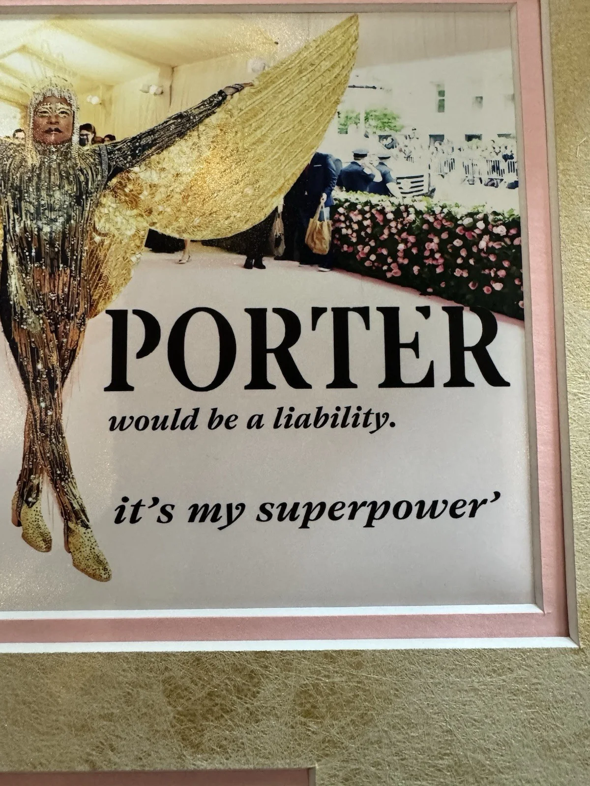 billy porter — Billy Porter Signed Cut Autograph 11x14 Framed Display - ACOA, image 3