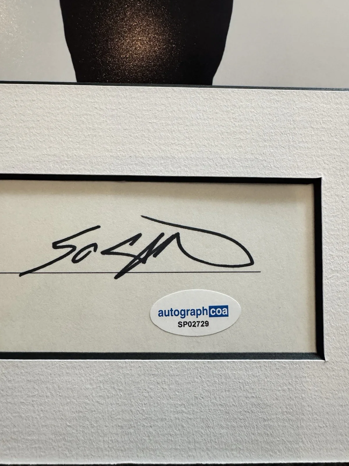 50 Cent Signed Cut Autograph Framed 11x14 Display - ACOA, image 3