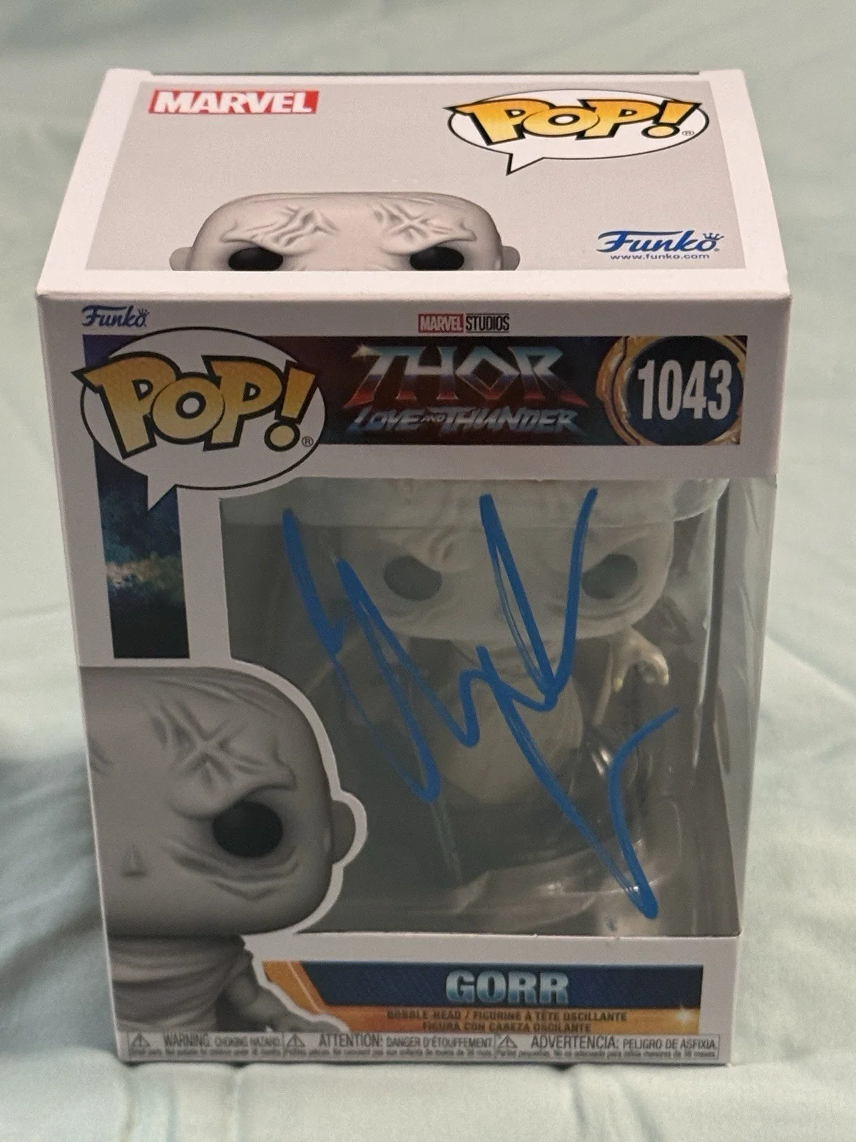 Christian Bale — Christian Bale Signed Gorr #1043 Funko Pop! JSA, image 2