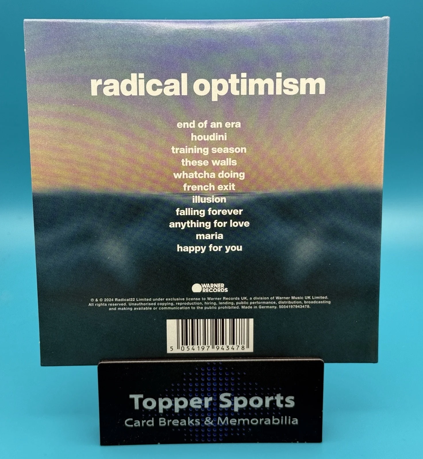 Dua Lipa Autographed "Radical Optimism" Artist Signed Edition Lenticular Cover, изображение 3