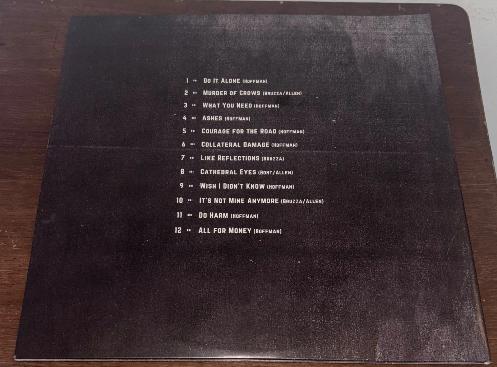 Greensky Bluegrass Whole Group Signed Autographed All for Money Vinyl Album JSA, image 2