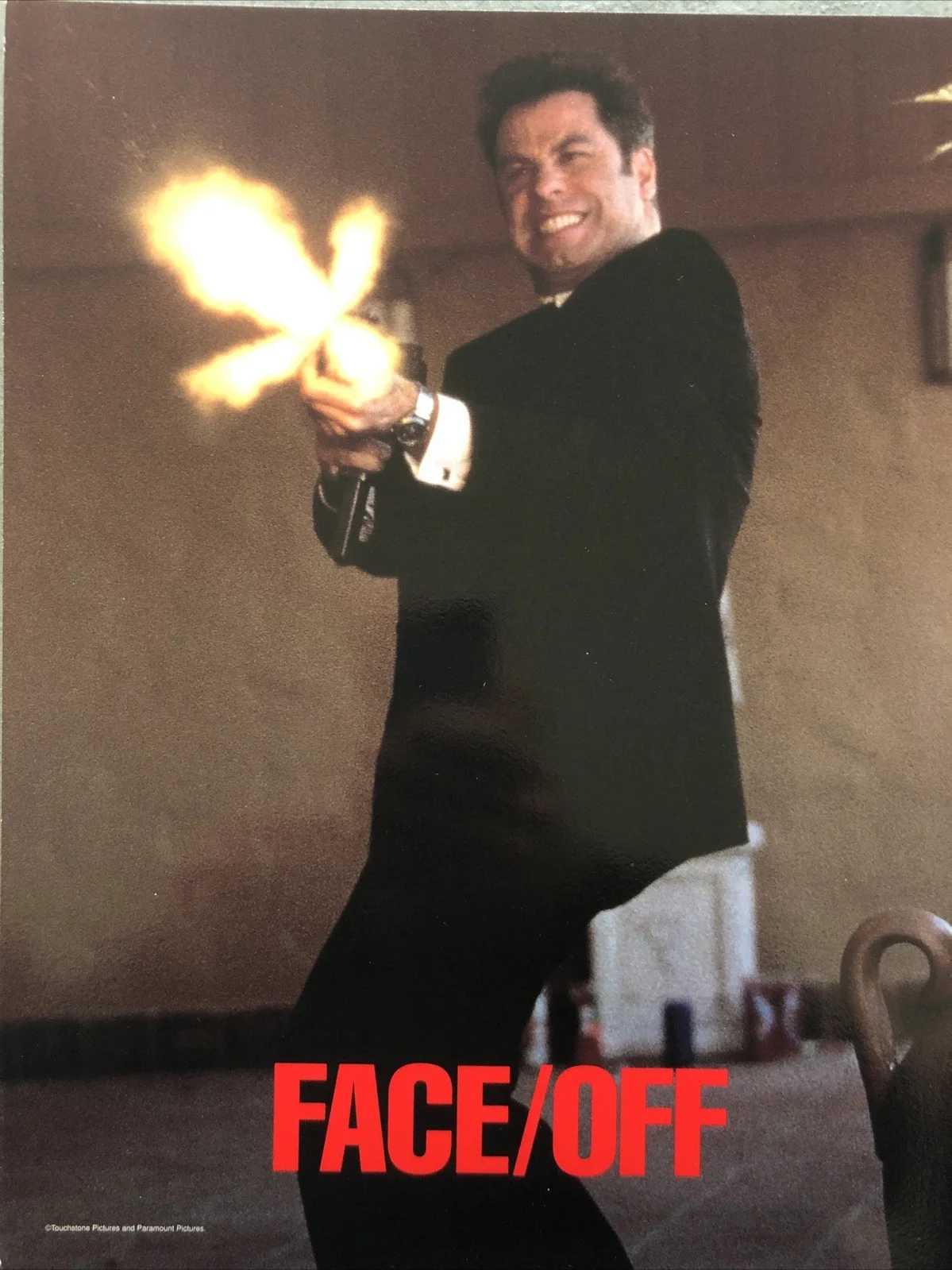Cinema Film Mini Poster FACE/OFF- Movie Collectable Nicolas Cage, John Travolta, изображение 3