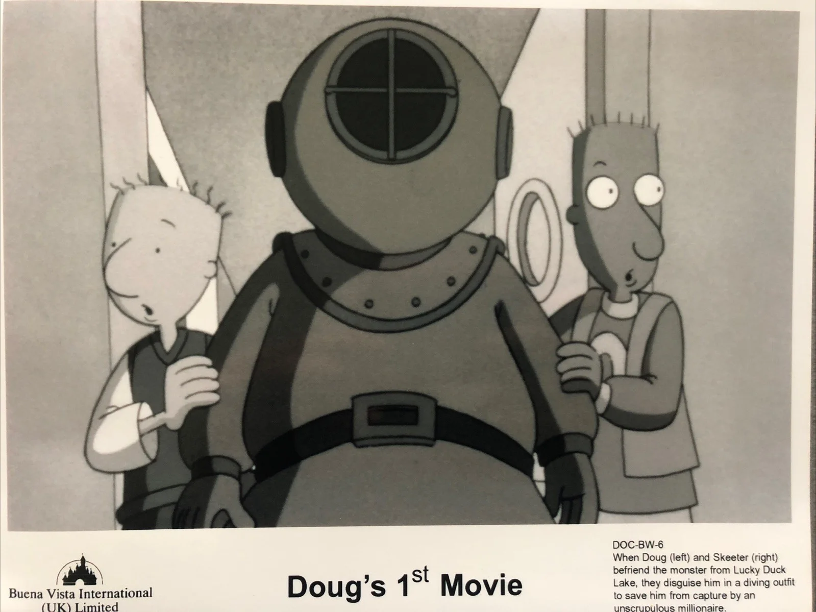 Cinema press Pack - 3 Still photographs- Doug’s 1st Movie - Movie Collectable, изображение 2