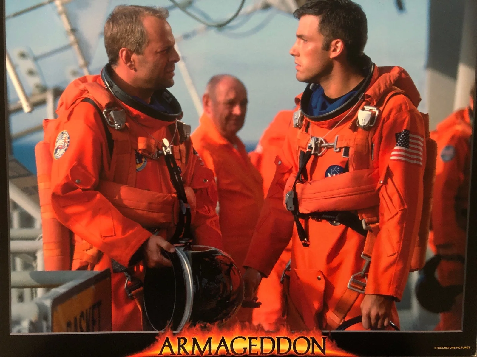 Cinema Press Mini Poster - Armageddon - Bruce Willis, Ben Affleck- Movie Collect, image 2