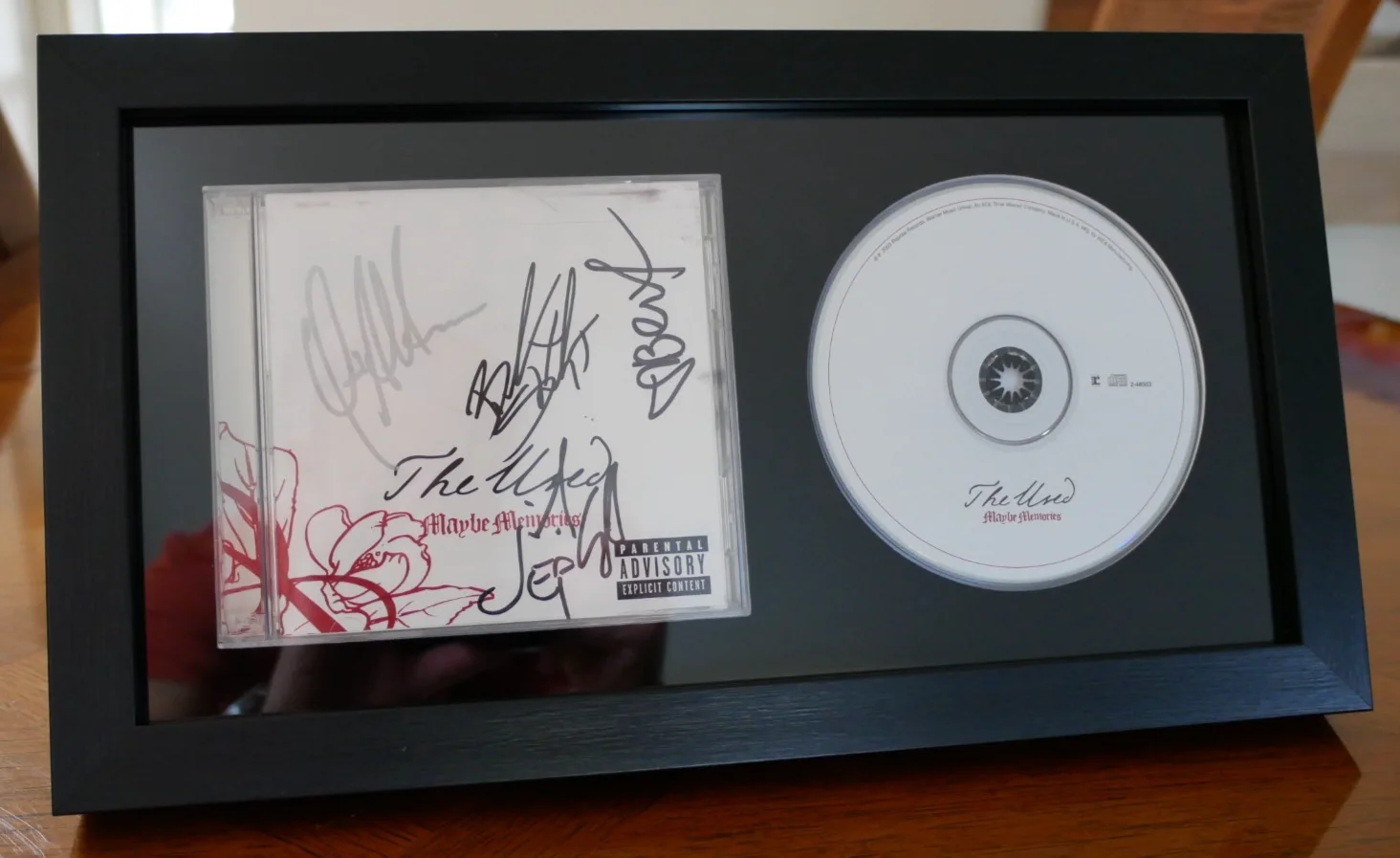 *Original Members* The Used Maybe Memories CD+ Signed Autographed Autograph RARE, изображение 2