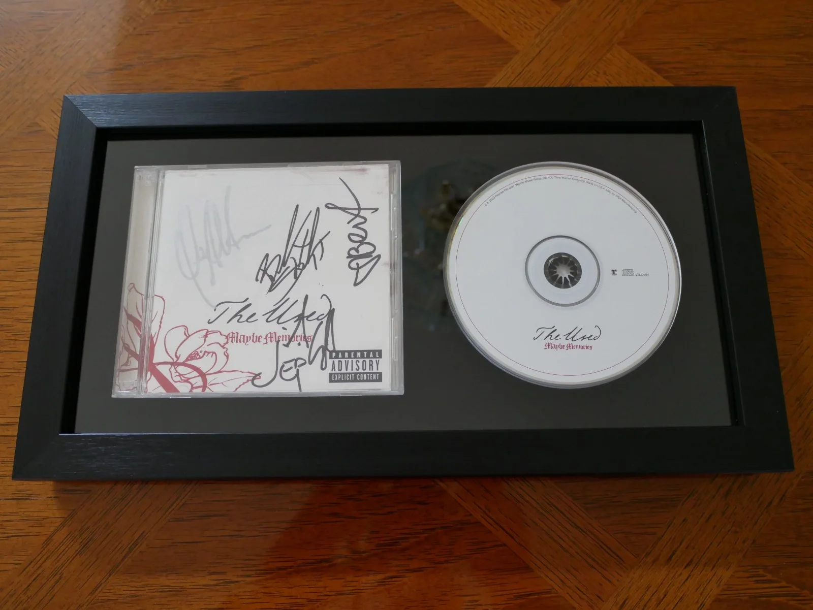 *Original Members* The Used Maybe Memories CD+ Signed Autographed Autograph RARE, изображение 4