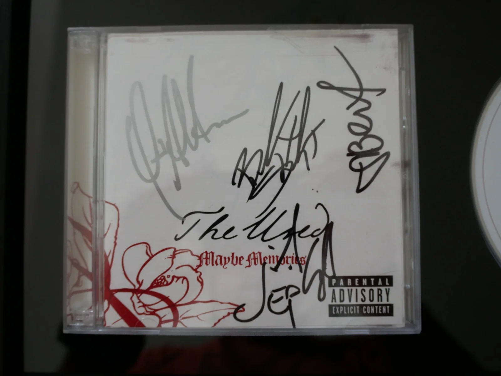 *Original Members* The Used Maybe Memories CD+ Signed Autographed Autograph RARE, изображение 5