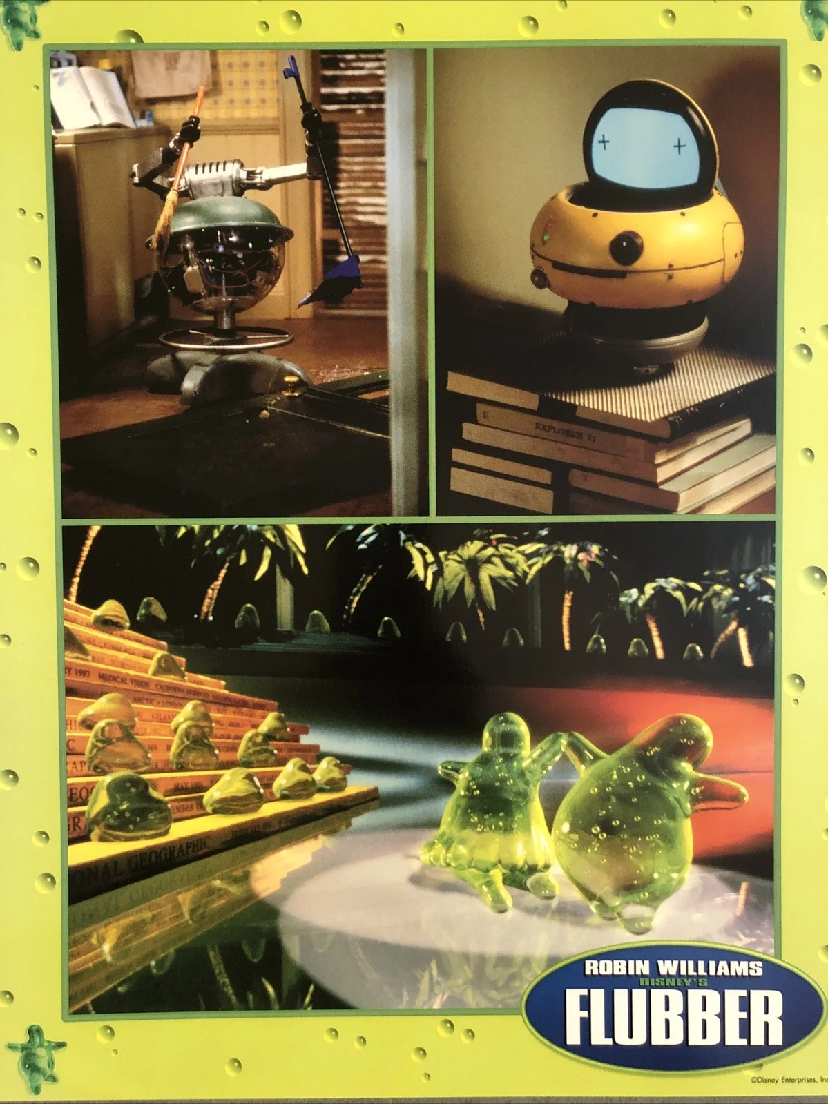 Cinema Press Mini Poster Disney’s Flubber - Robin Williams Movie Collectable, image 2