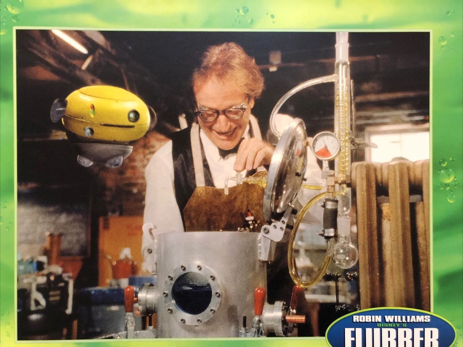 Cinema Press Mini Poster Disney’s Flubber - Robin Williams Movie Collectable, image 4