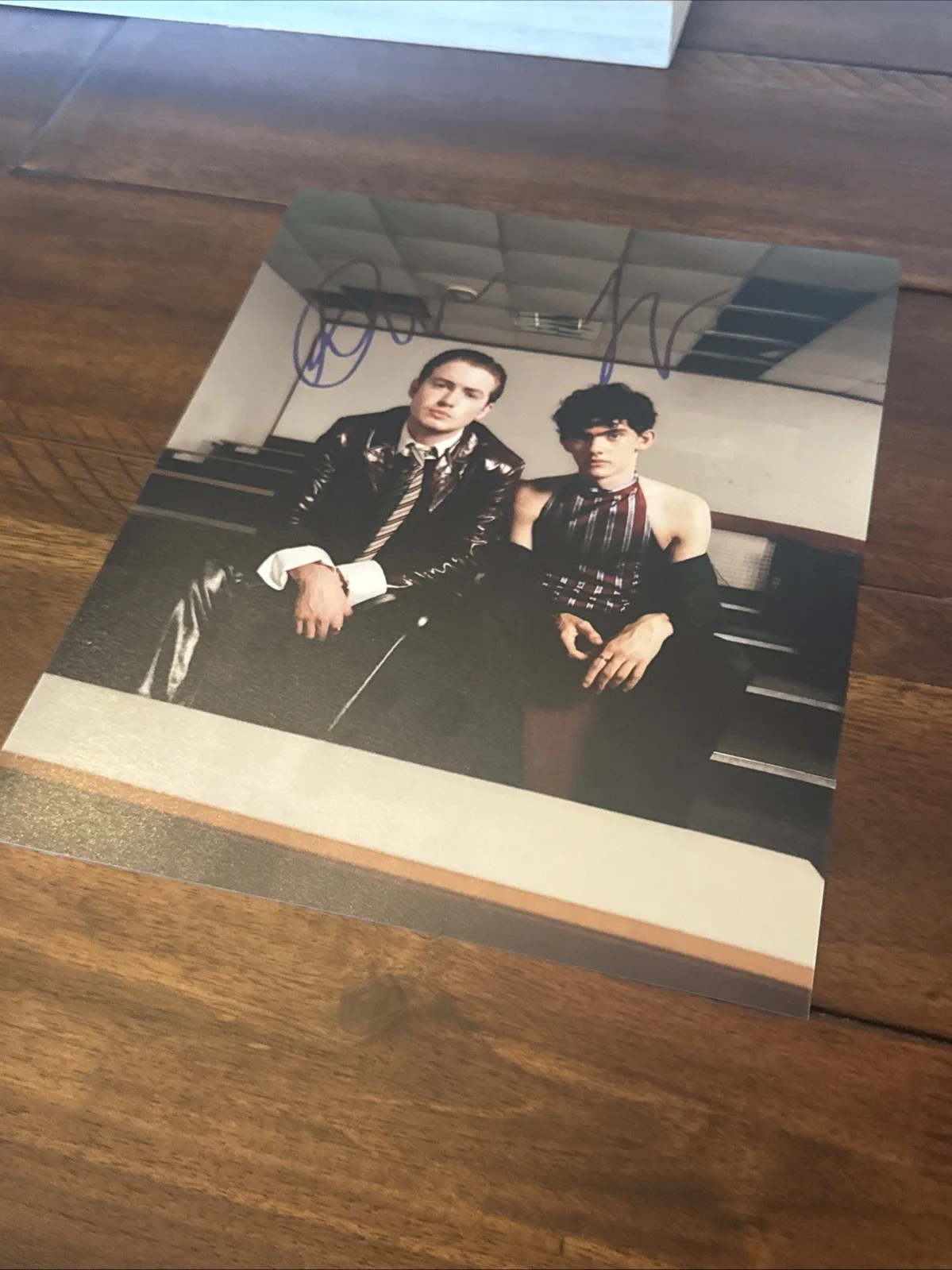 Kit Connor & Joe Locke Star Actors Autographed Signed 8x10 Photo Proof & COA, изображение 3