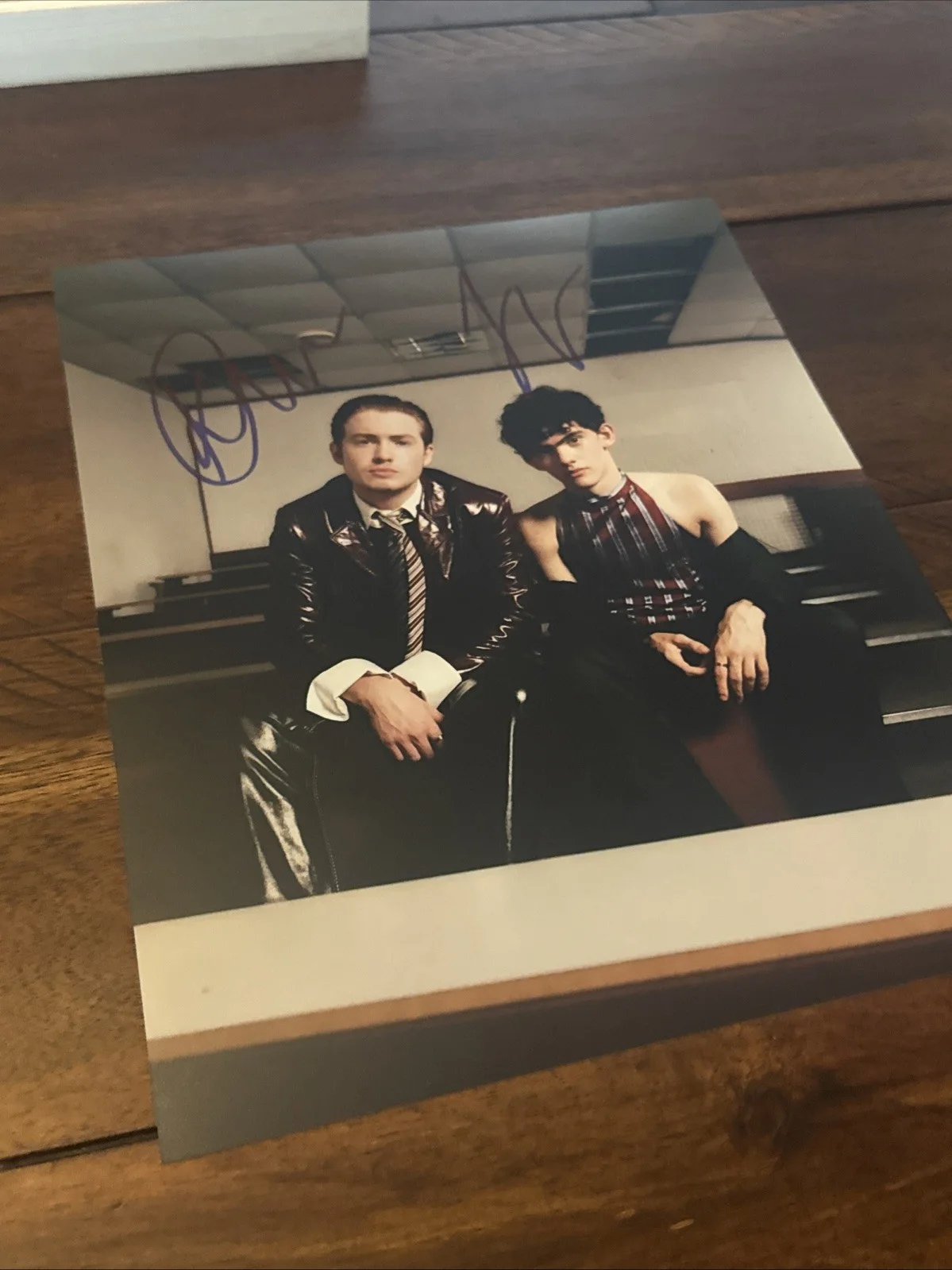 Kit Connor & Joe Locke Star Actors Autographed Signed 8x10 Photo Proof & COA, изображение 4
