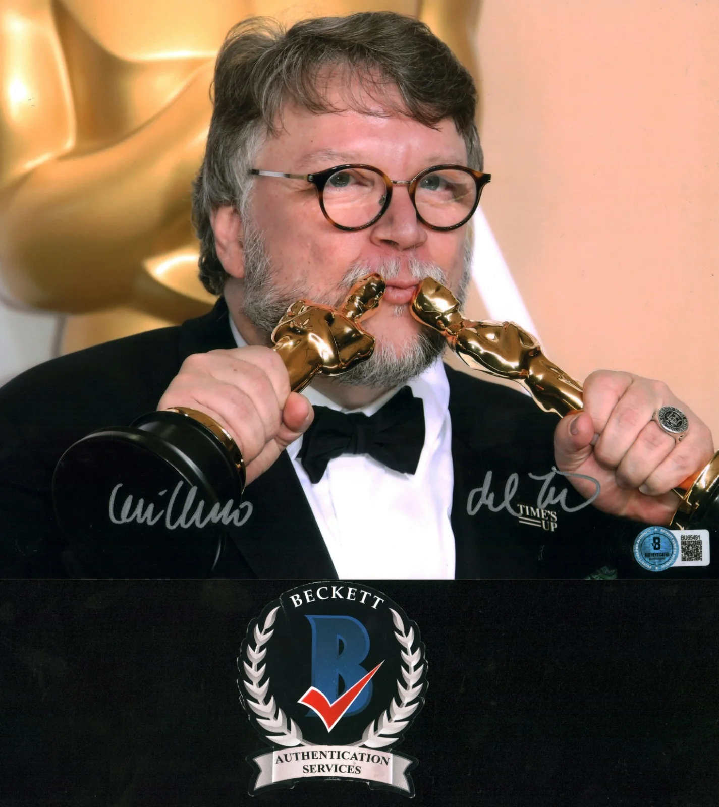 Guillermo Del Toro — Guillermo Del Toro Signed Oscar Winning Director Horror 8x10 Photo BAS COA
