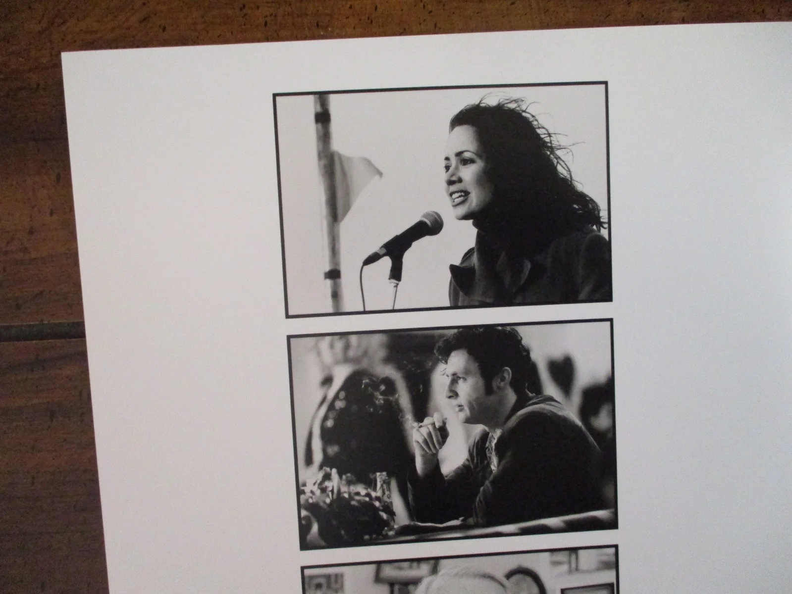 Milo O'Shea/David O'Hara/Janeane Garofalo(THE MATCHMAKER)1997 8 x 10 B & W Photo, image 2