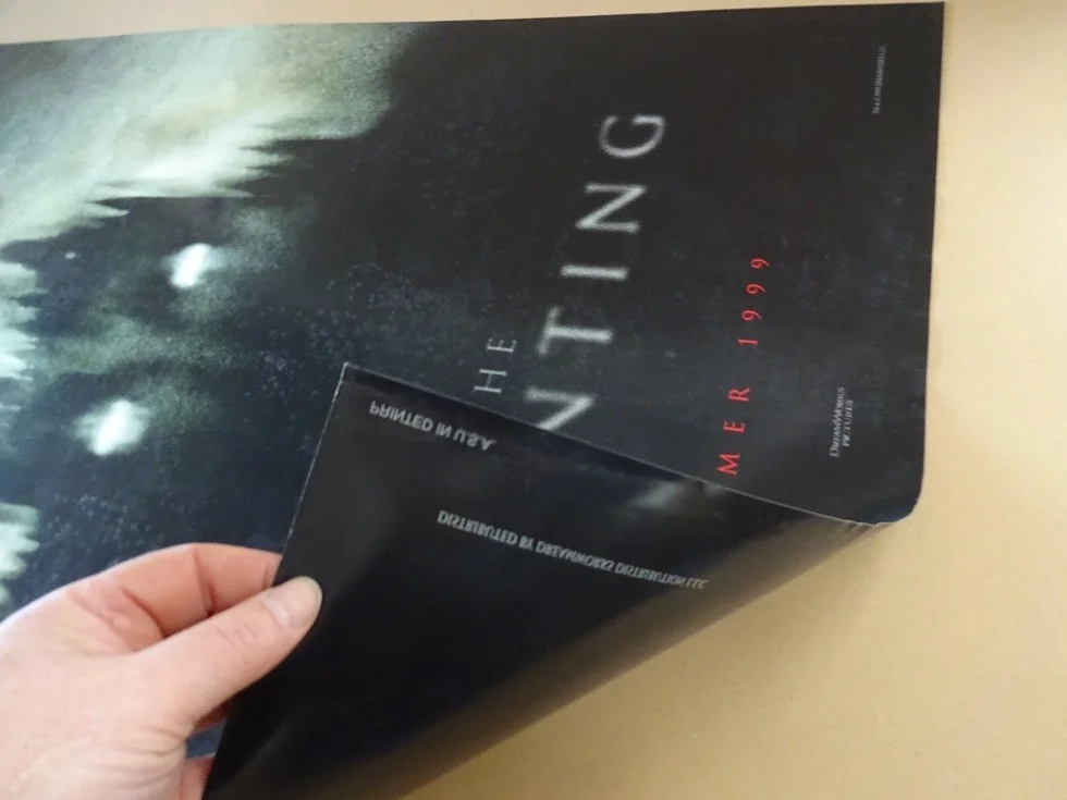 The Haunting Original 1999 Double Sided Movie Poster 40x27" Catherine Zeta-Jones, изображение 2