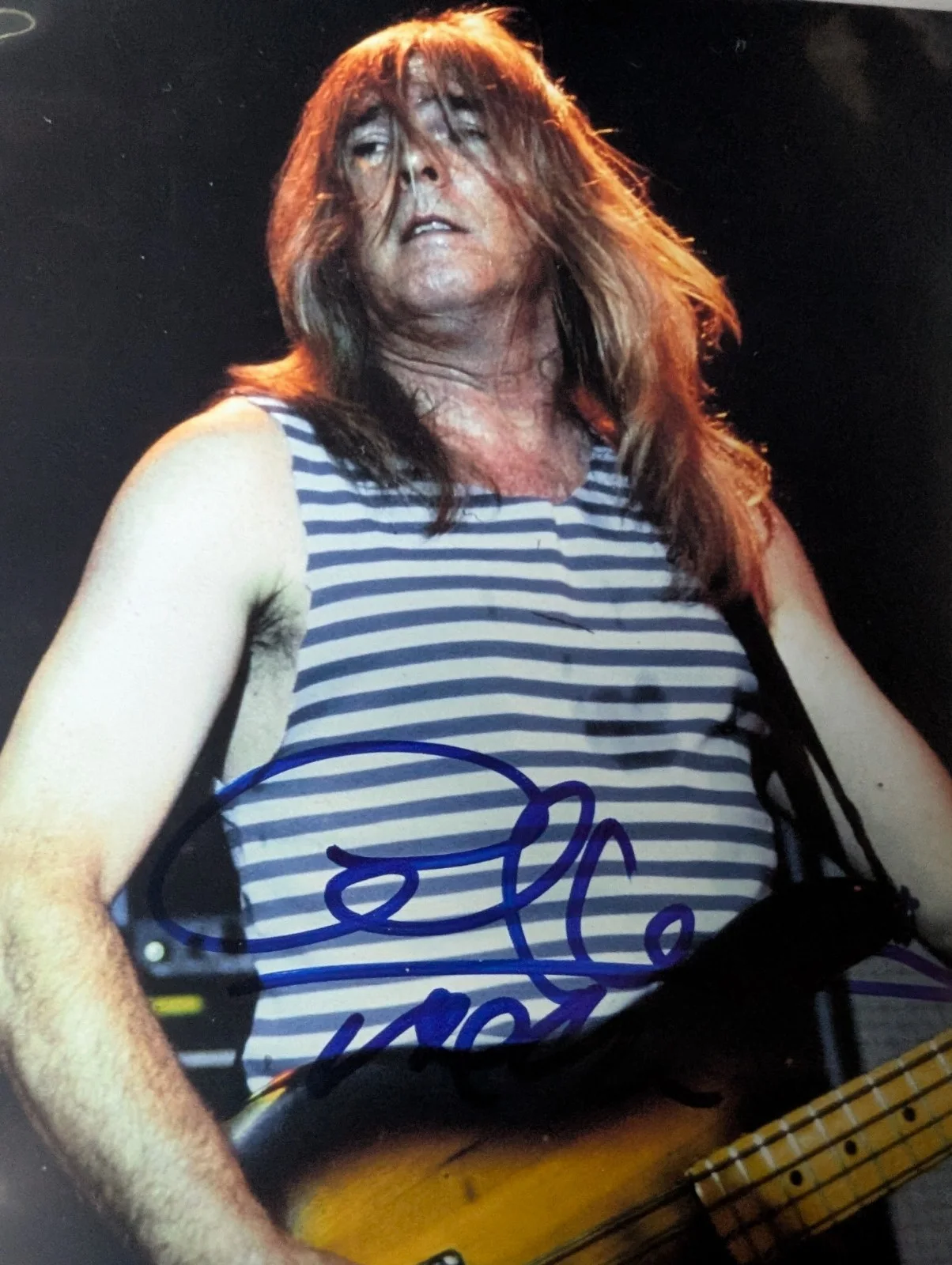 Cliff Williams AC/DC Autographed Signed 8x10 Photo PSA Authentic COA, image 2