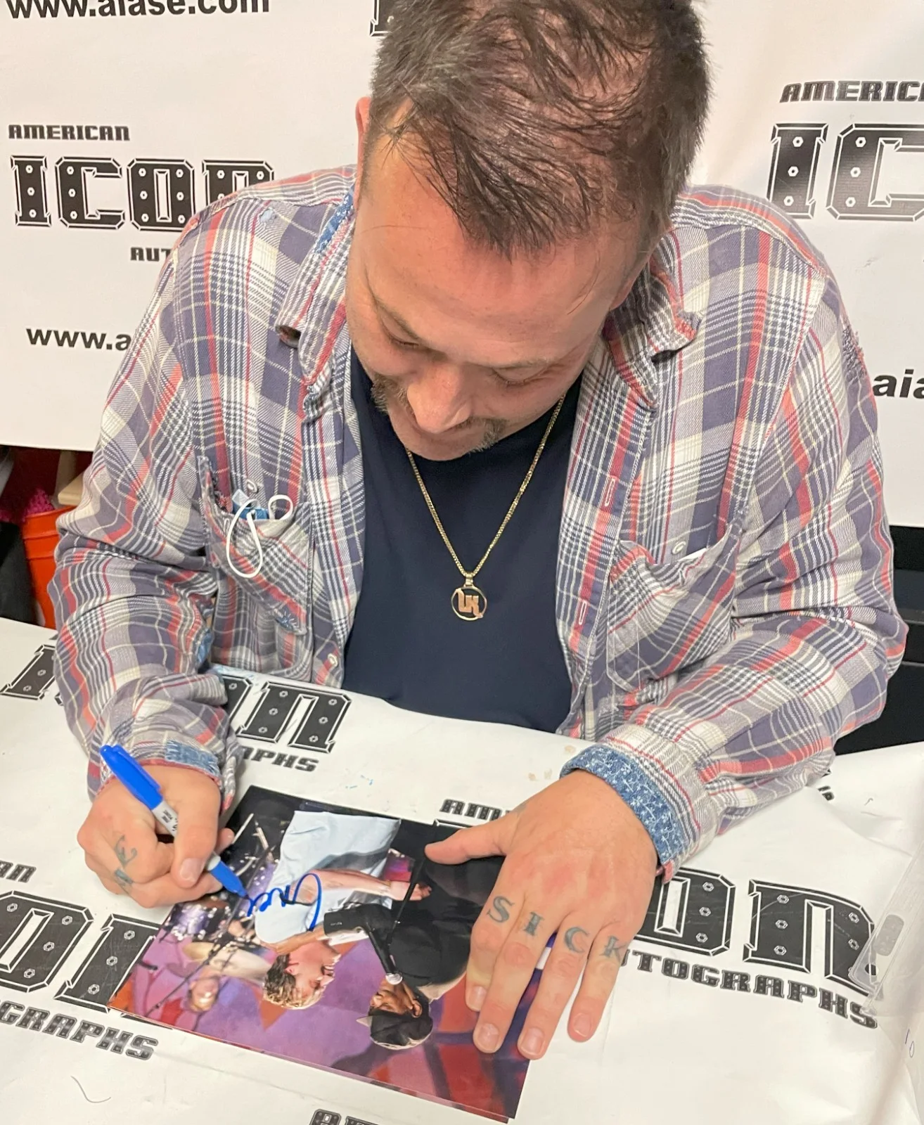 Uncle Kracker Signed 8x10 Photo BAS COA Drift Away Picture w/ Dobie Gray Auto'd, изображение 3