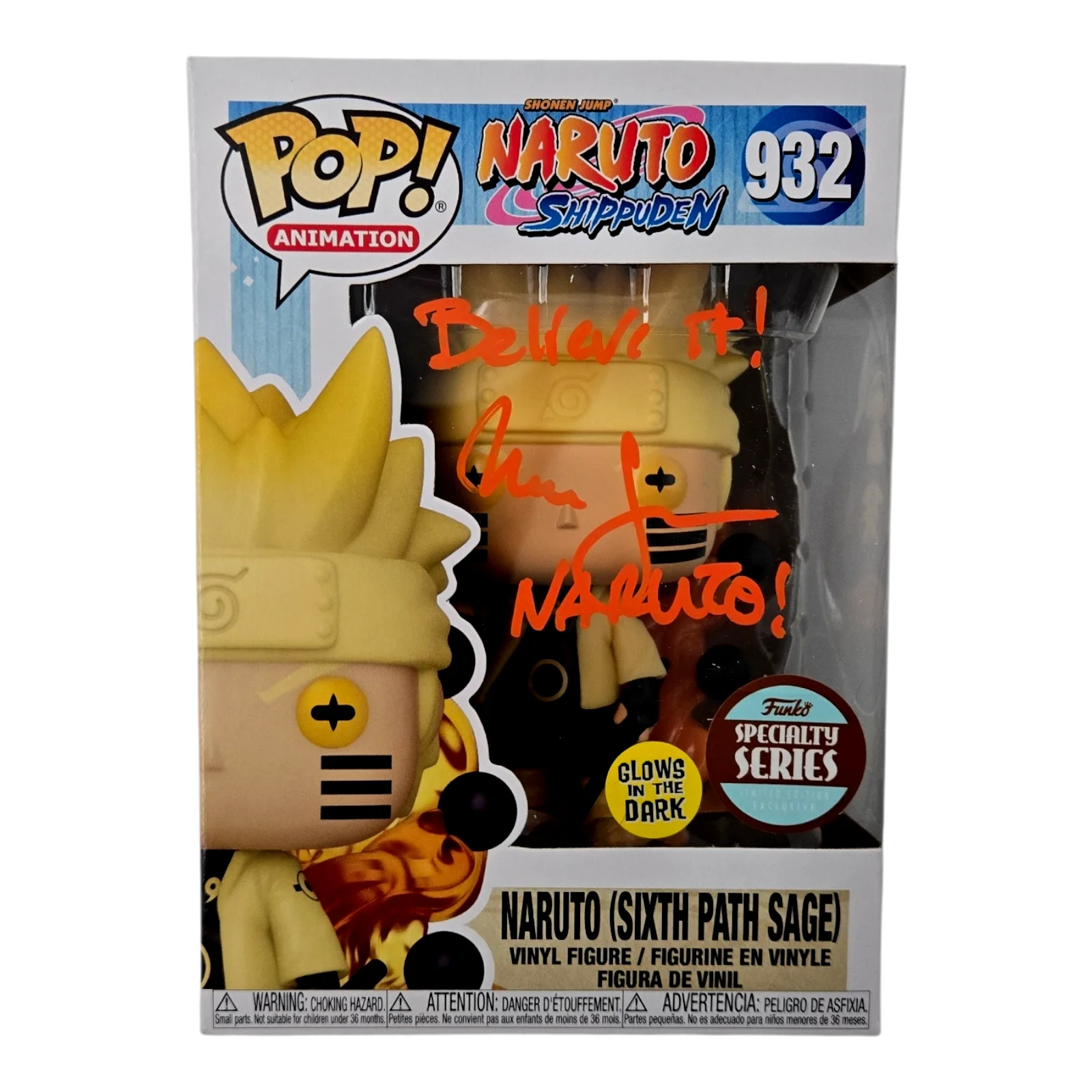 Maile Flanagan — Maile Flanagan Signed Funko Naruto Autograph Pop Anime Manga Boruto JSA COA 668