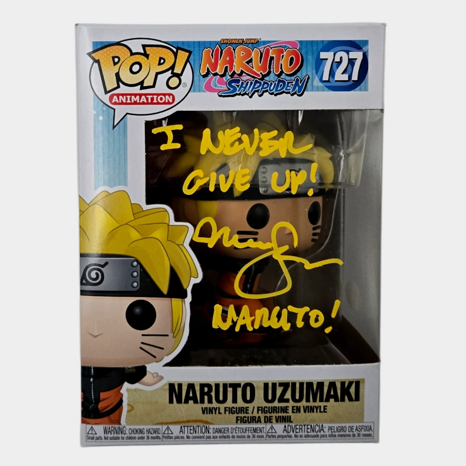 Maile Flanagan — Naruto Signed Funko Pop Maile Flanigan Anime Autograph BorutoUzumaki JSA COA 7