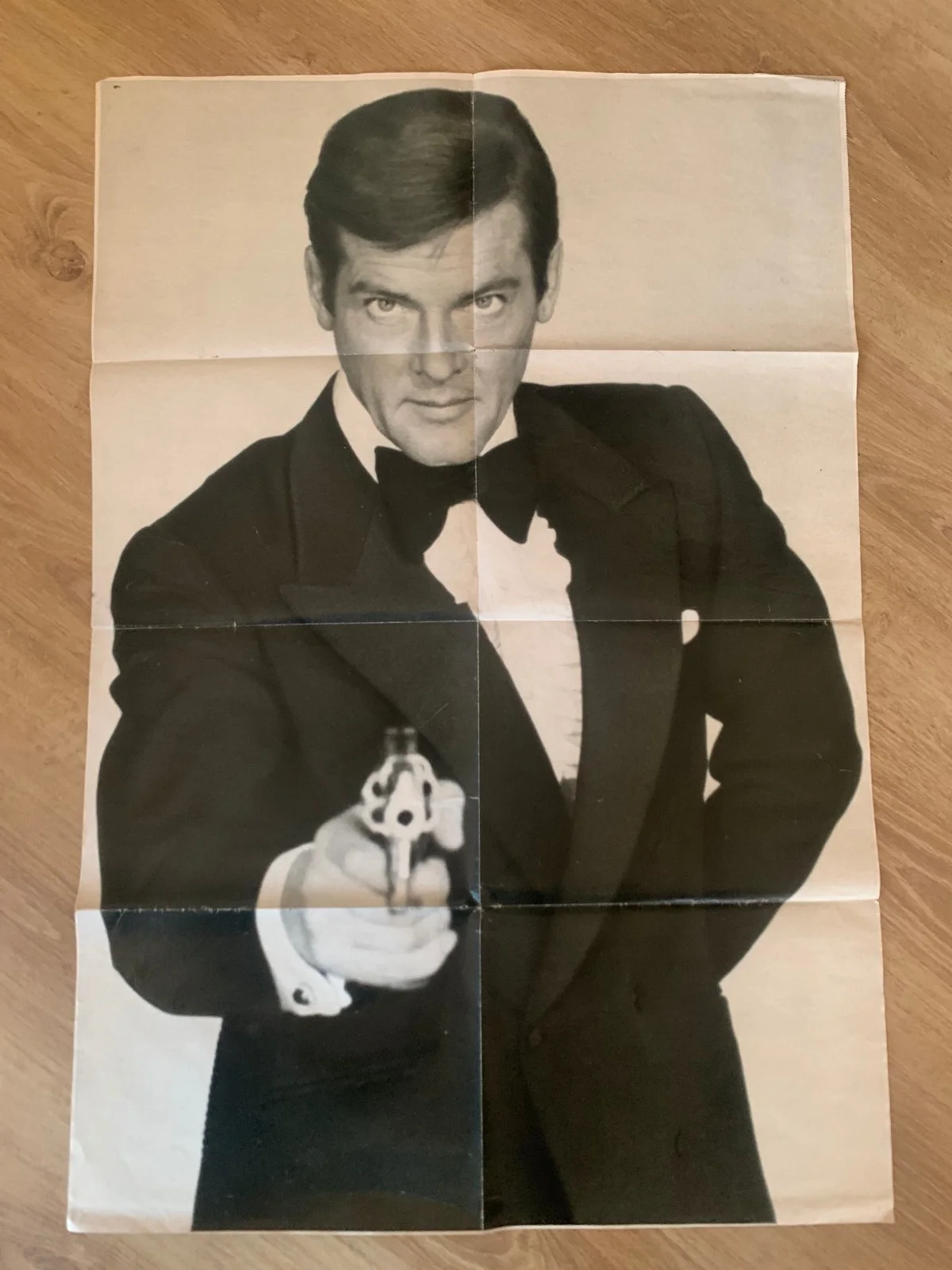 Original 1973 James Bond 007 Live and Let Die Poster – Rare French Double-Sided, изображение 2