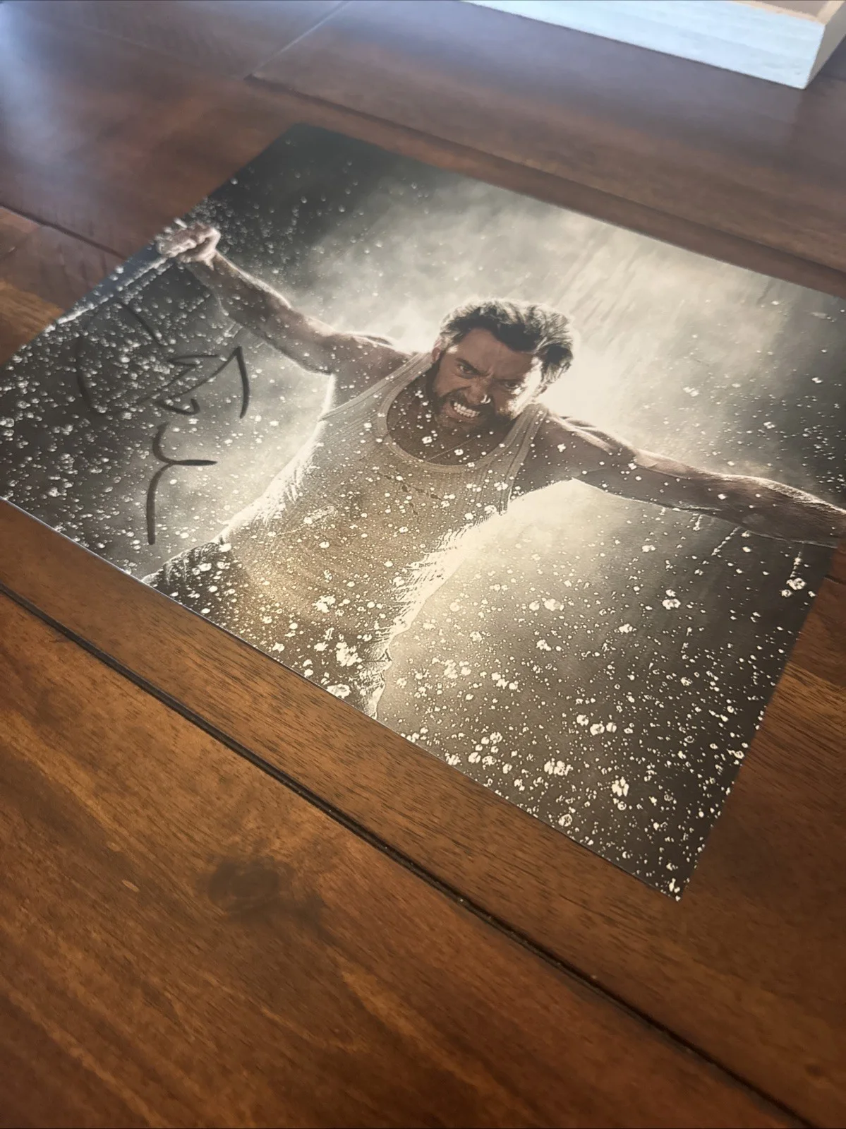 Hugh Jackman — Hugh Jackman Signed X-MEN: Logan (Deadpool & Wolverine) 8x10" Autograph w/COA, image 3